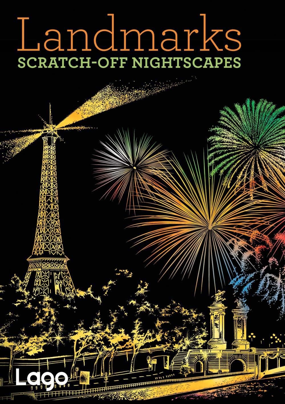 Landmarks: Scratch-Off NightScapes Paperback – November 1, 2016