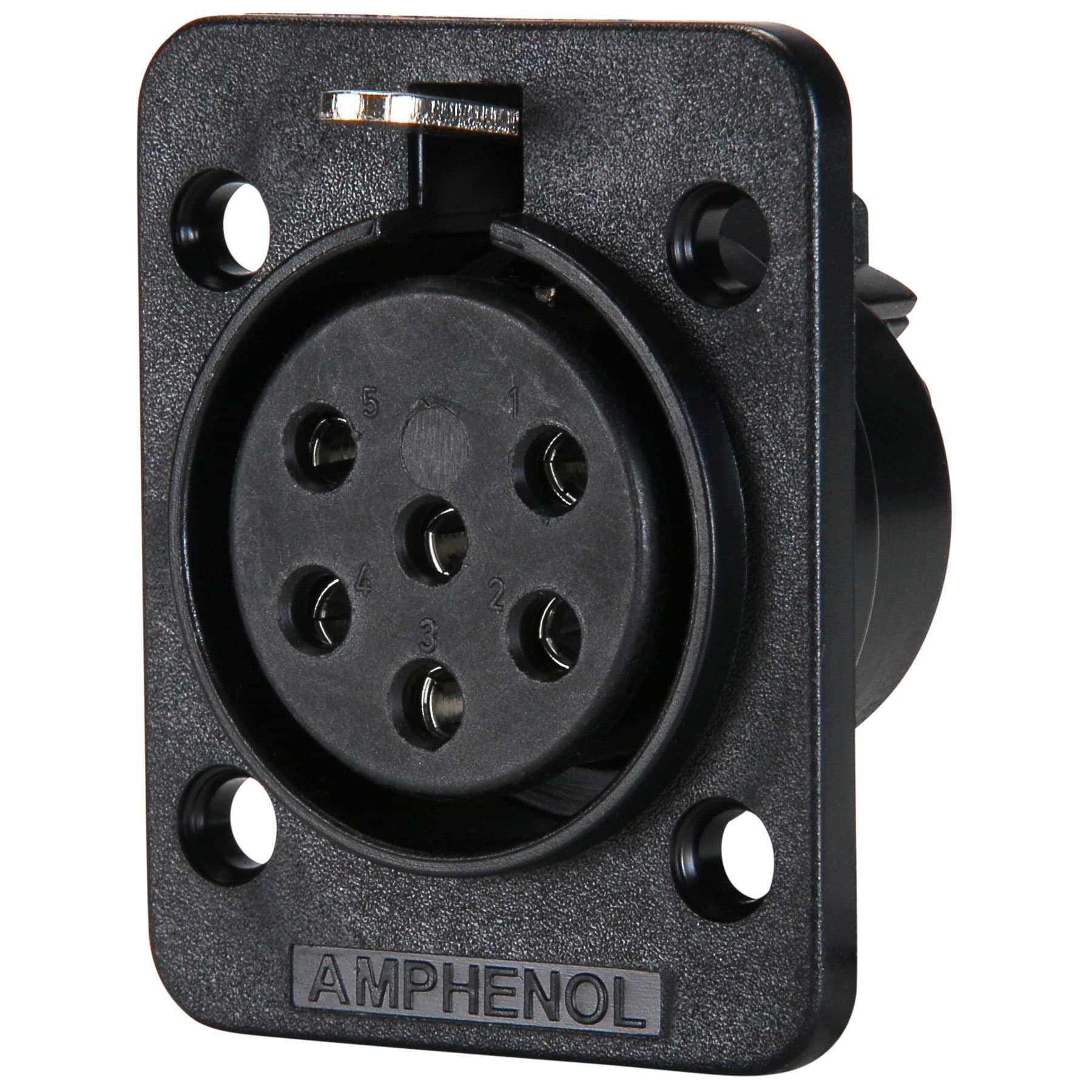 Amphenol AP-6-21 6-Pole AP Female Panel Mount Connector