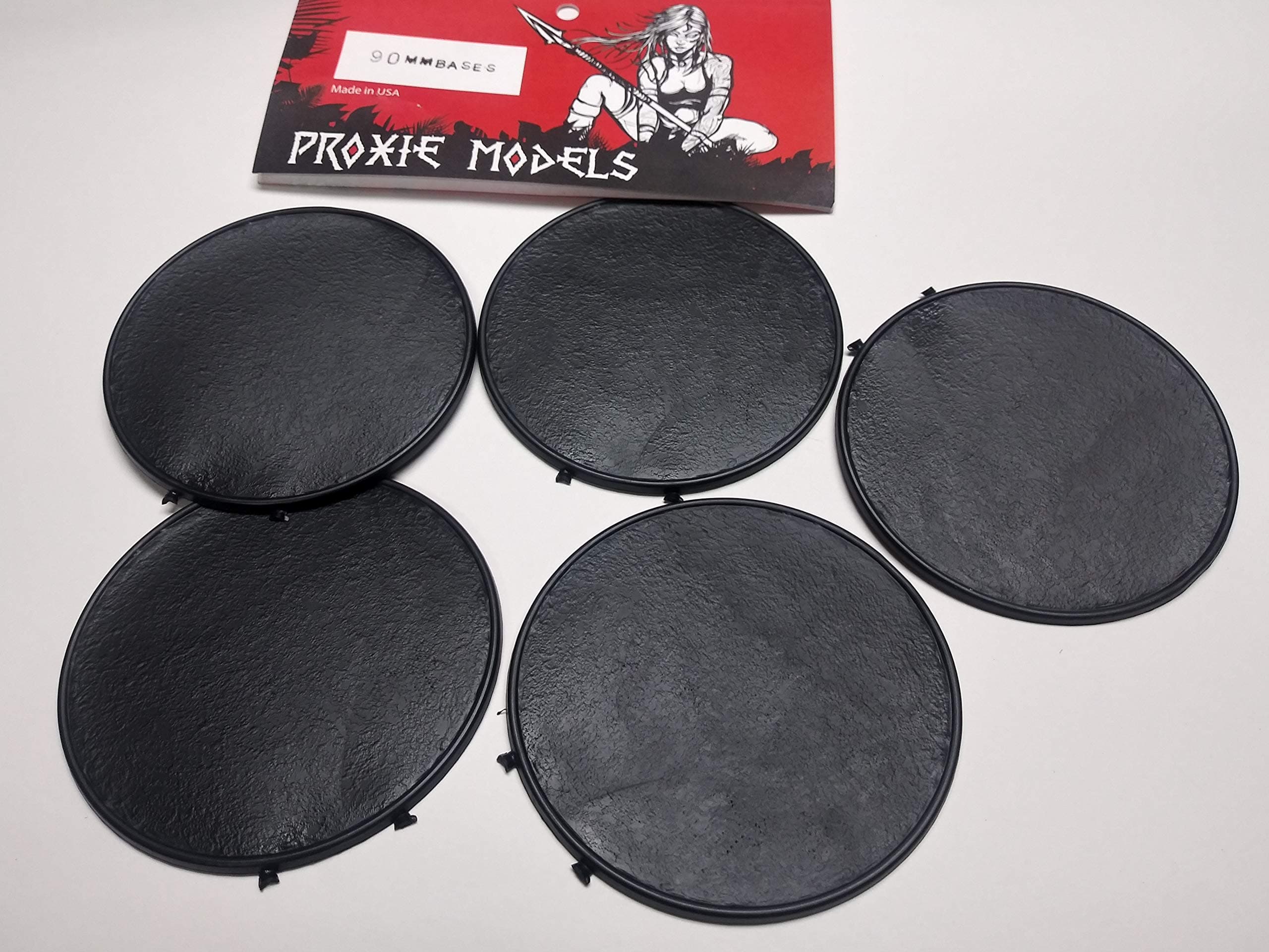Proxie Models 90 mm Round Figure Bases