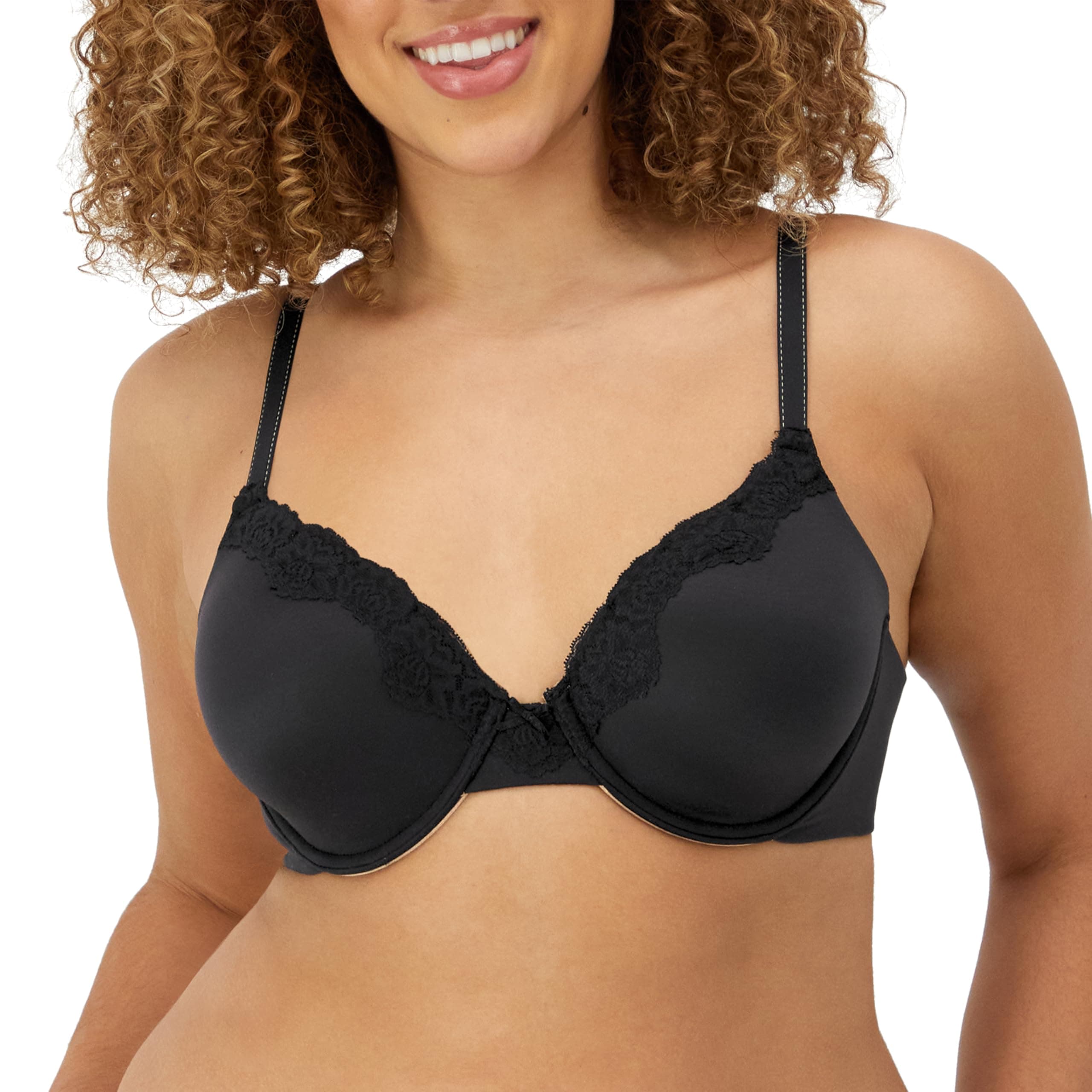 MaidenformWomen's Comfort Devotion T-Shirt Bra, Underwire Bra, Full Coverage Bras for WomenOEKO-TEX STANDARD 100
