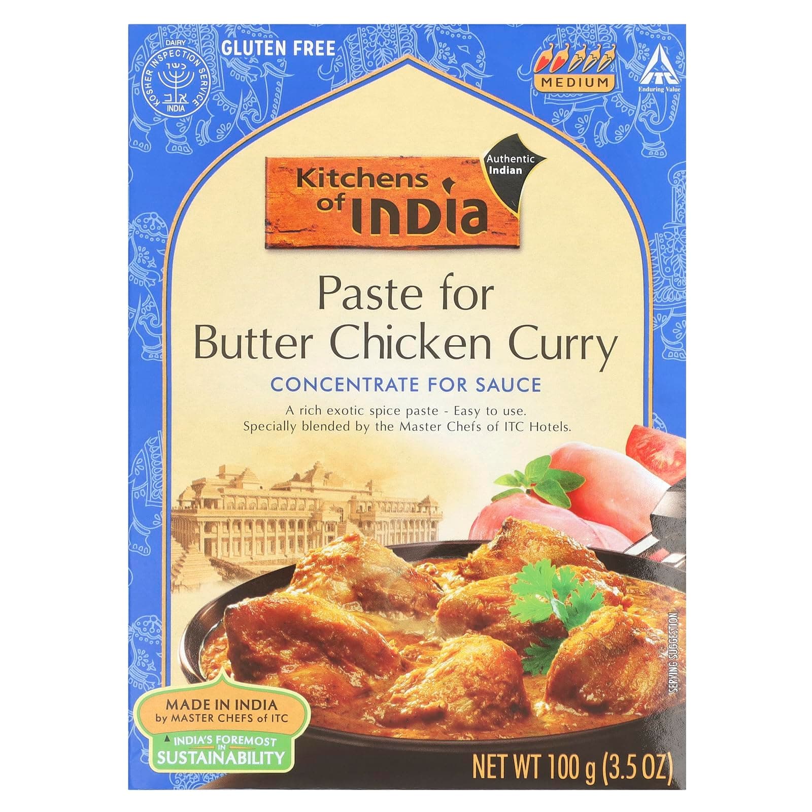 Paste for Butter Chicken Curry, 3.5 oz (100 g)