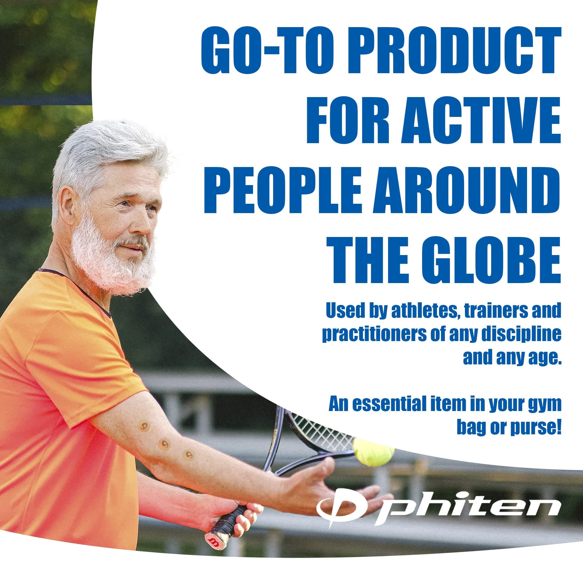 International Direct Product Titanium Discs, 70 discs by Phi-Ten USA