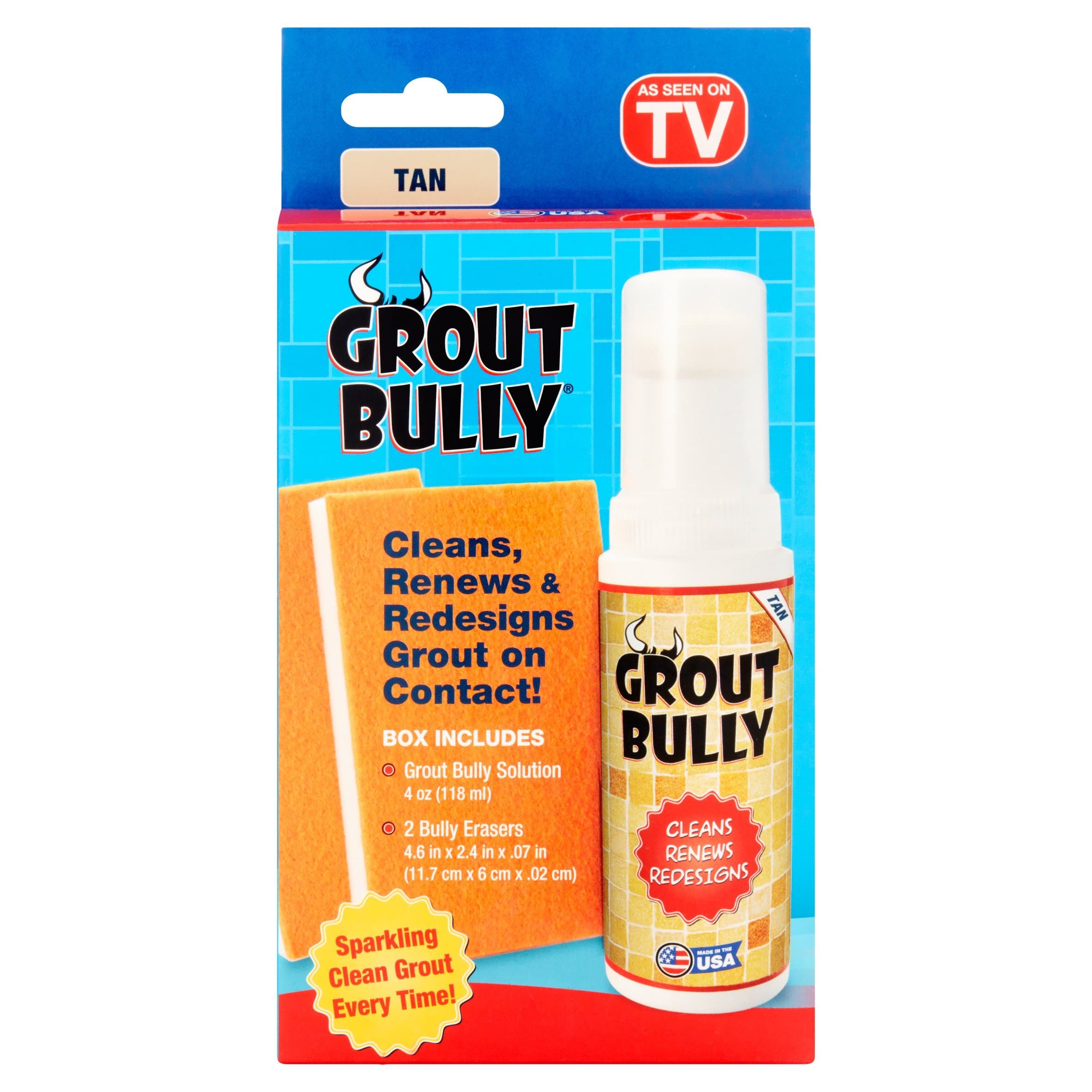 Tan Grout Bully,4 Oz