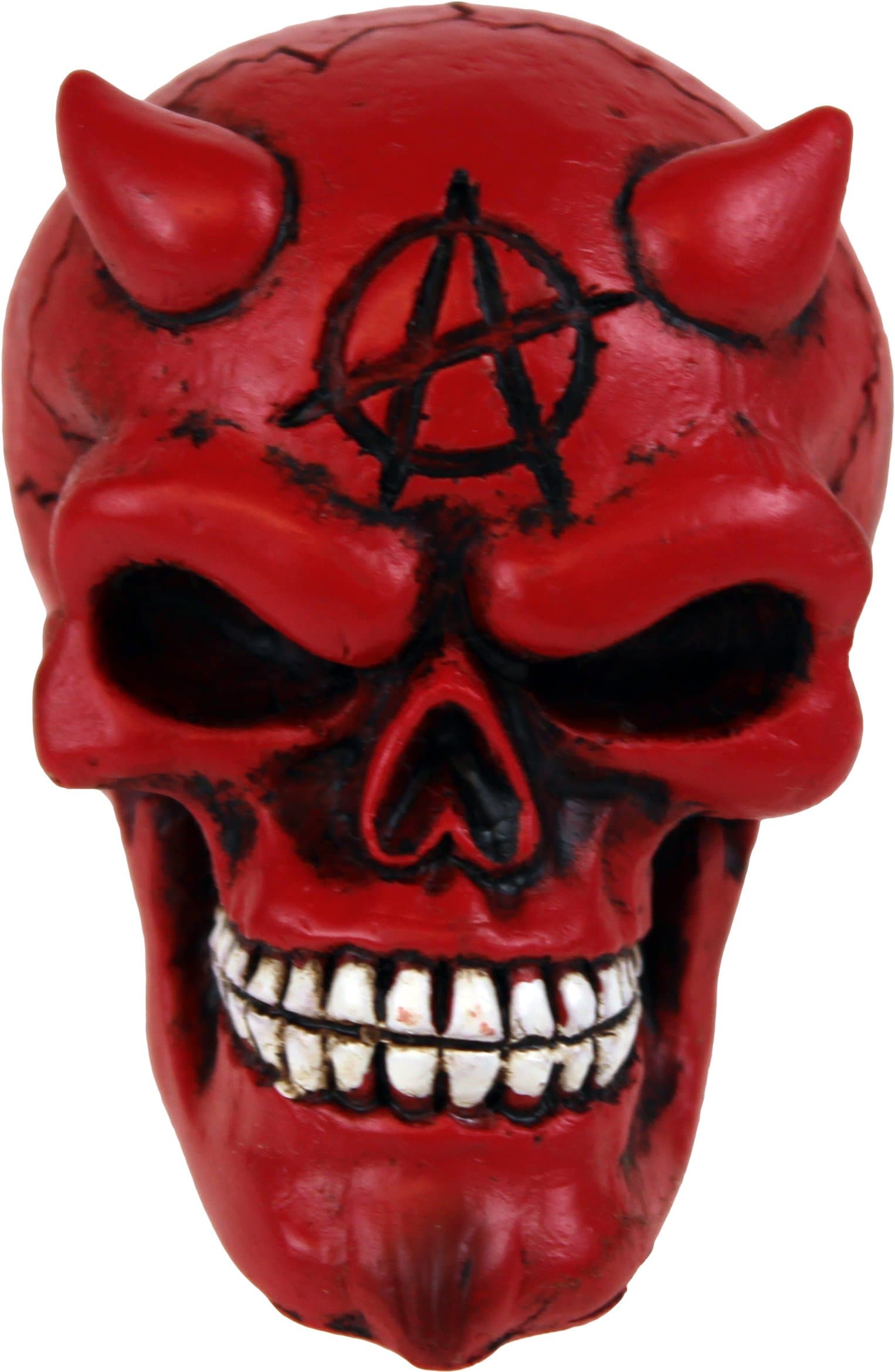 Red and Black Devil Skull Shift Knob