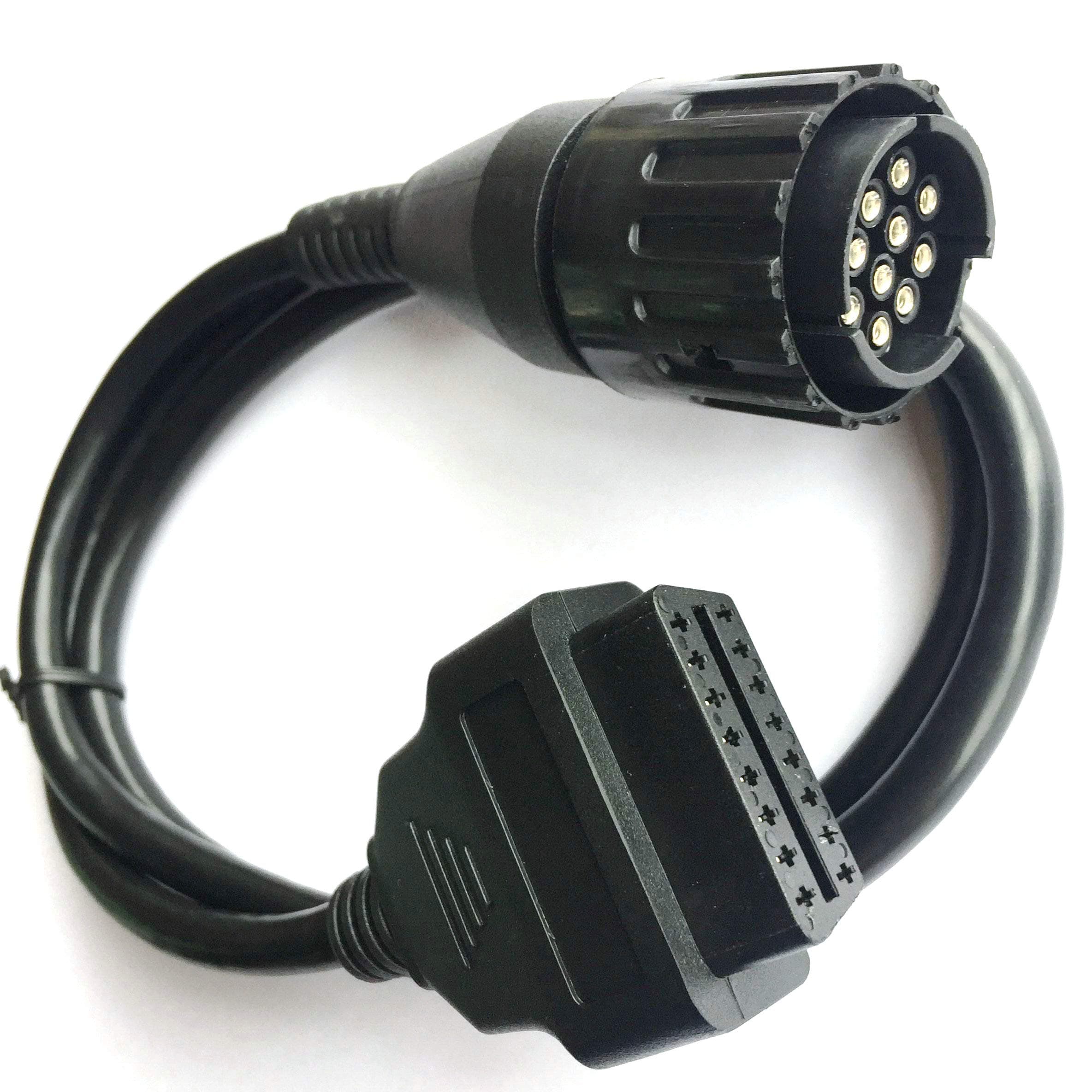 10 Pin OBD Adapter for Motor K-line DCAN