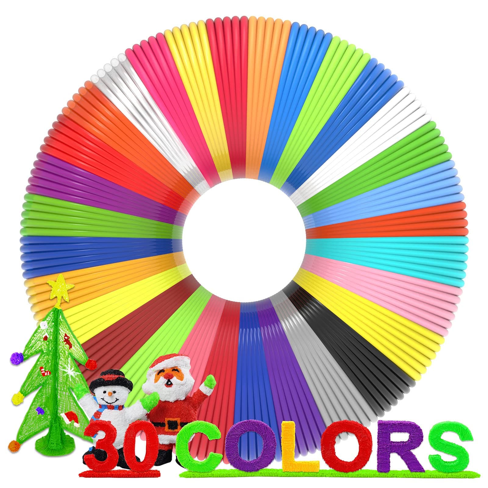 PLA 3D Pen FIlament 30 Colors