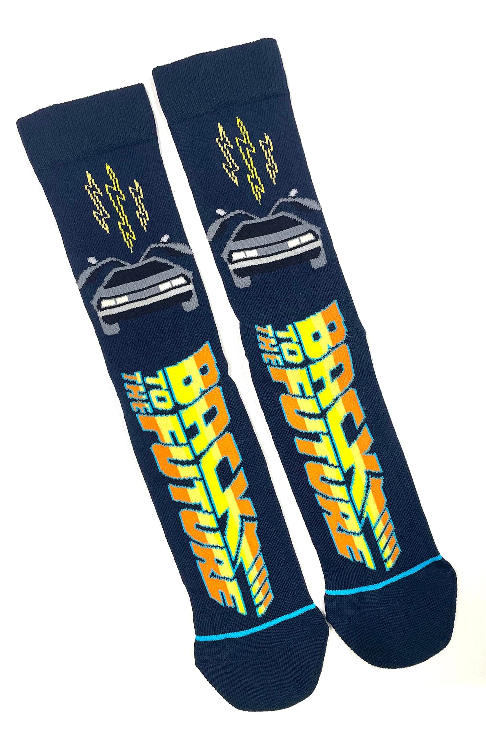 Back To The Future Men's Socks Size 6-11