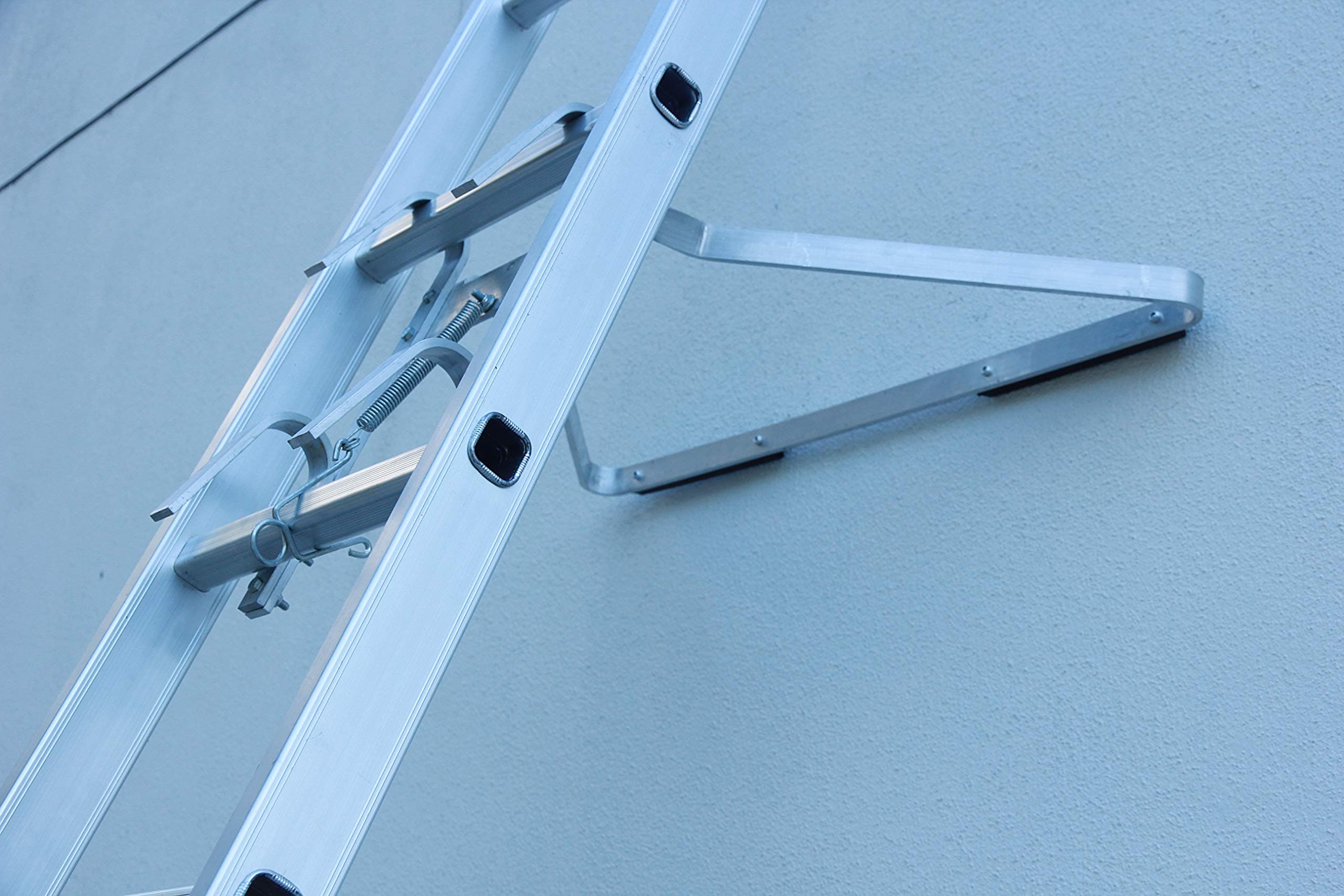 Universal I-Shaped Ladder Stand Off/Stay Down Pipe - Easy Ladder Safety Accessory