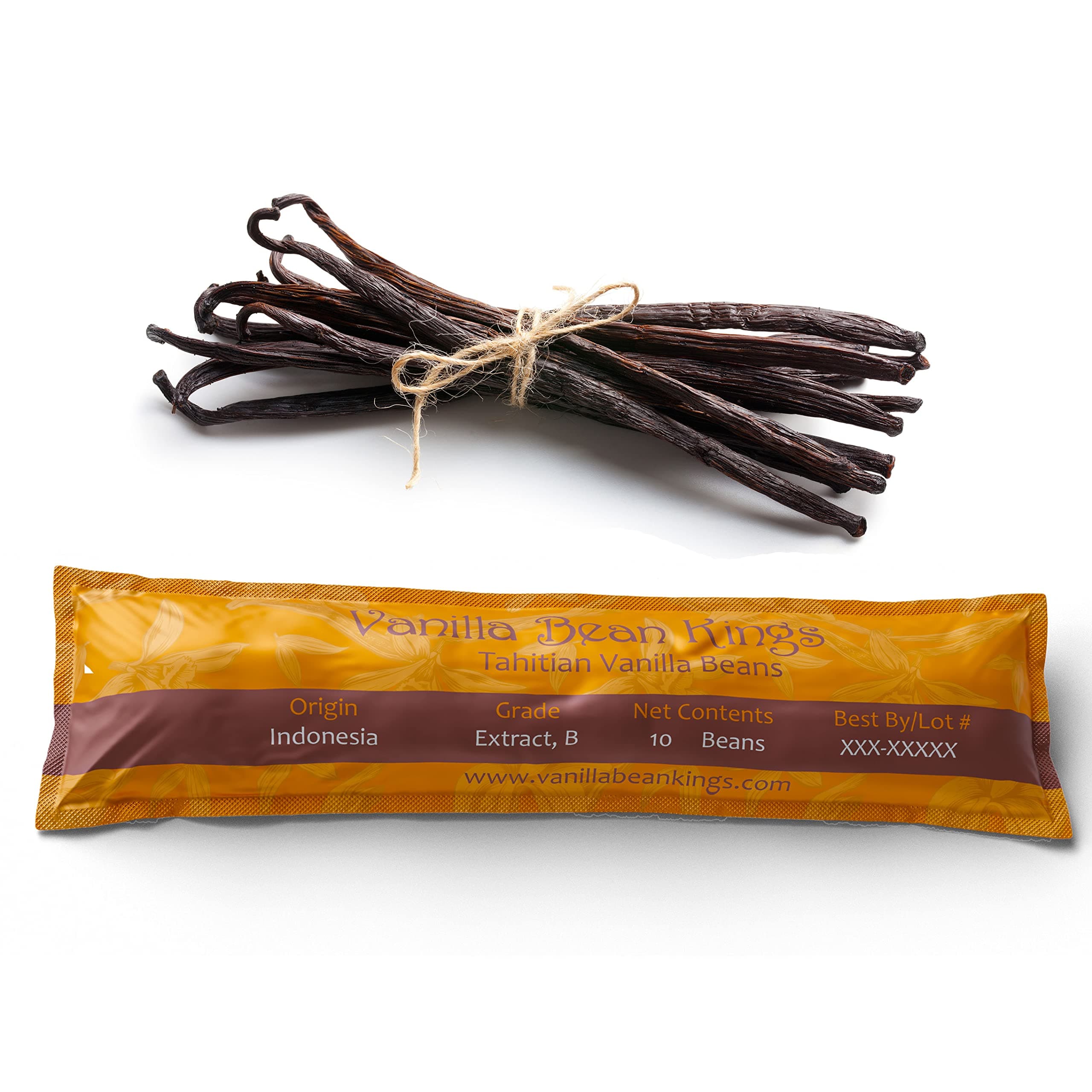 Tahitian Vanilla Beans Grade B