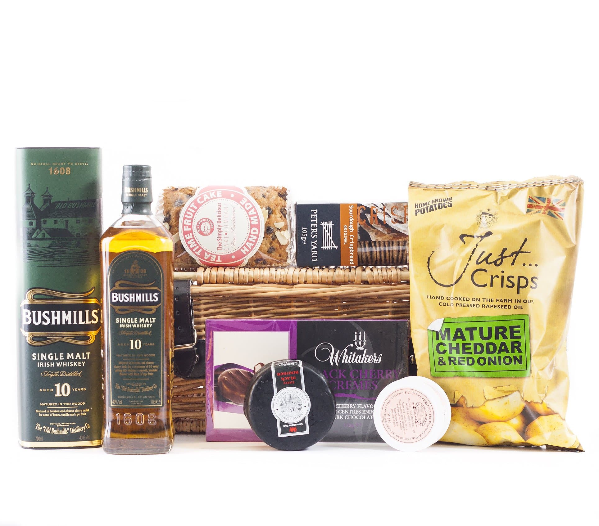Bushmills Whiskey Hamper Premium | Wickers Gift Baskets
