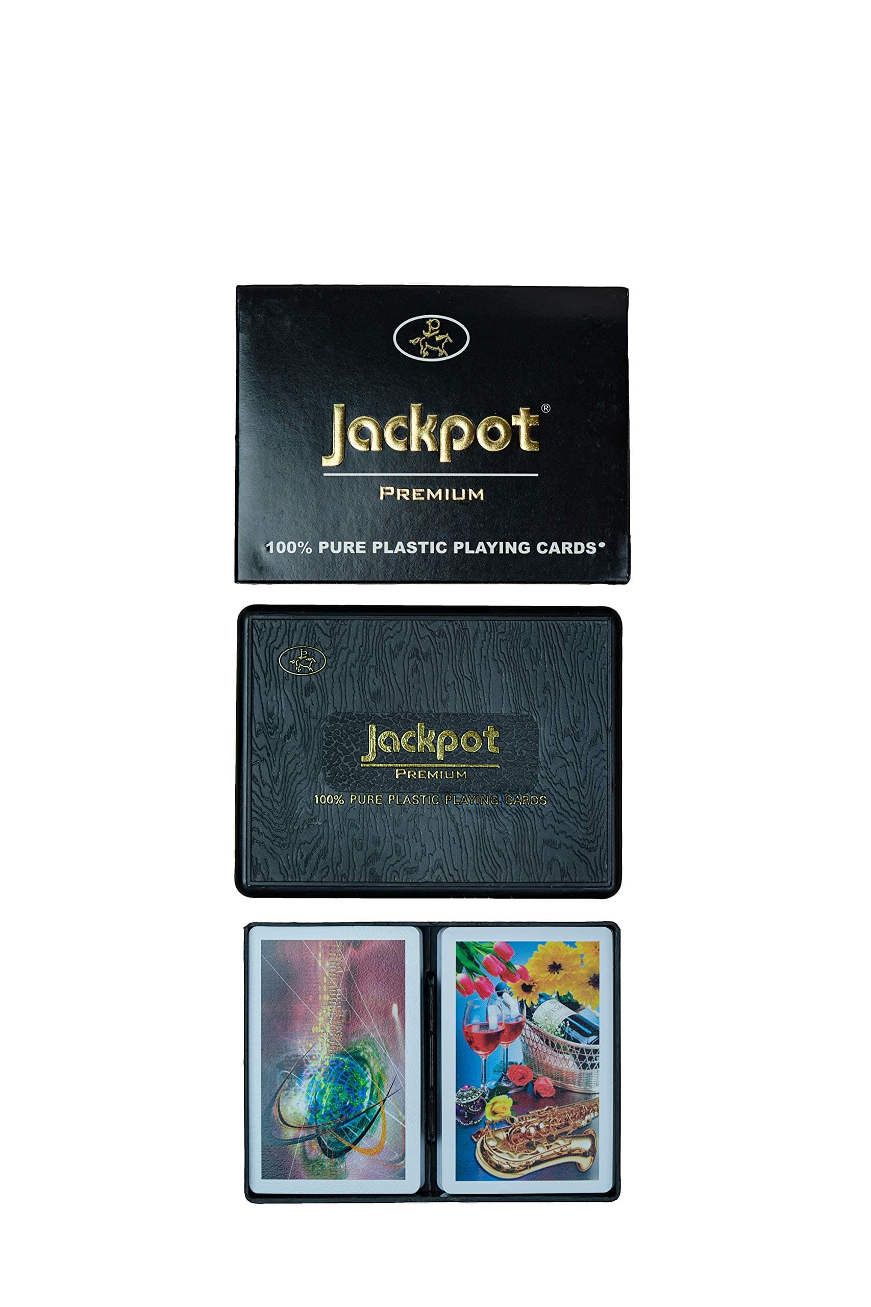 Jackpot Premium 2 Piece Set Design 3 Playing Cards
