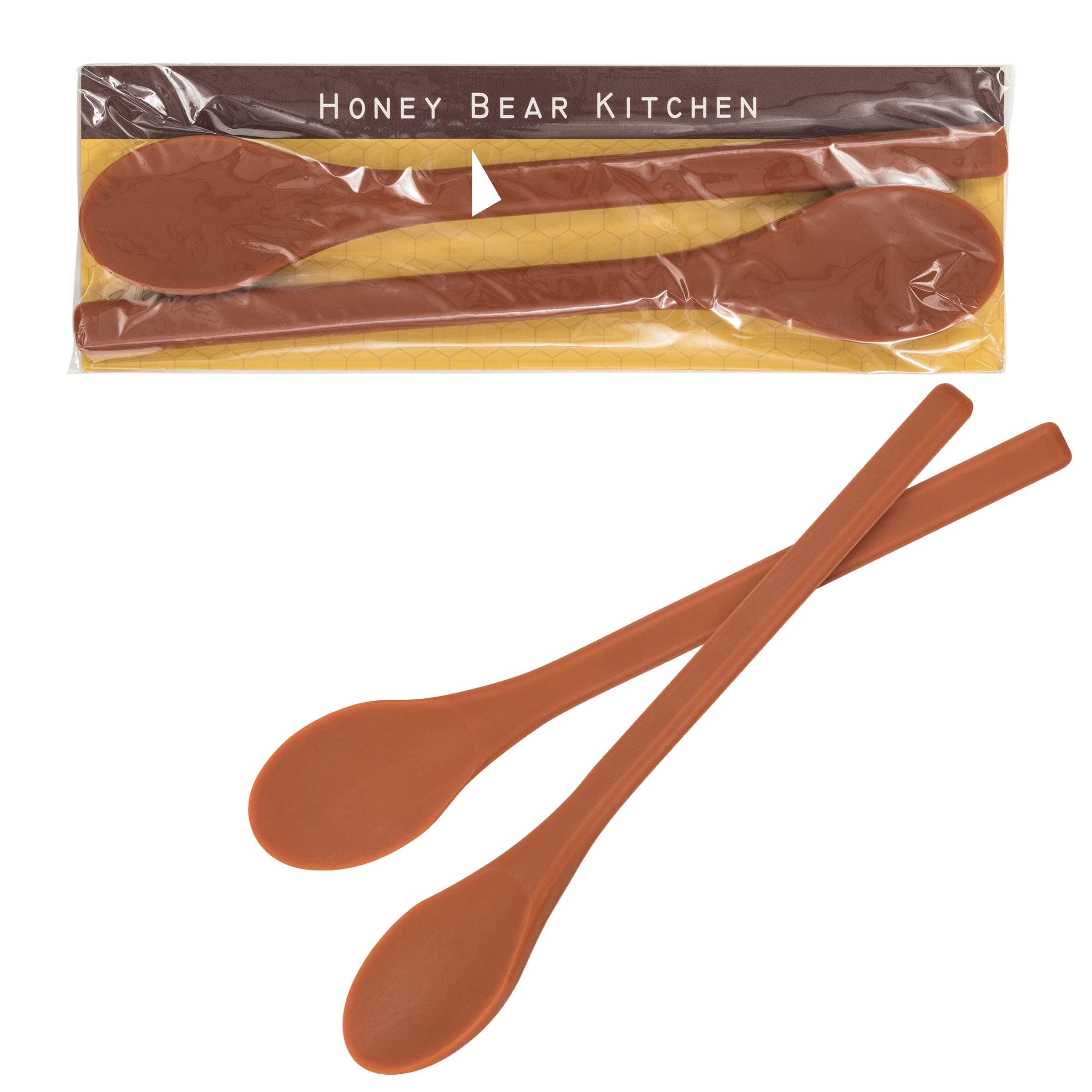 Honey Bear Kitchen Silicone Teaspoons