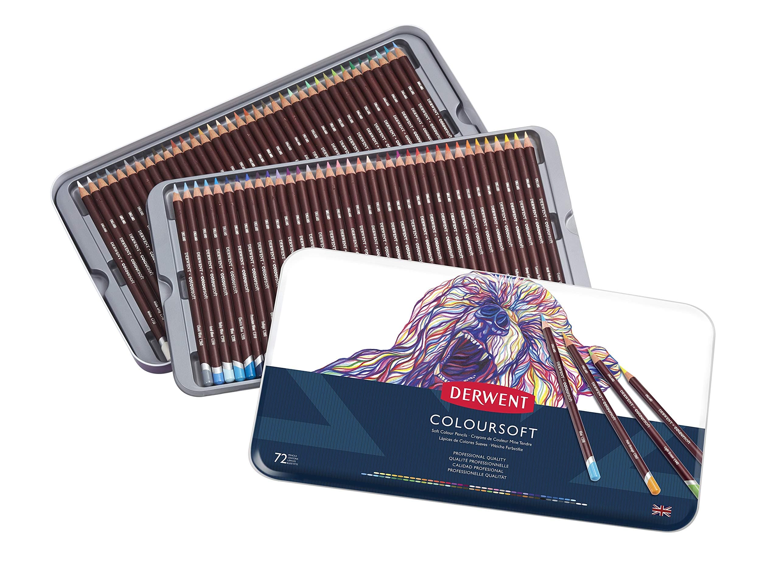 COLOURSOFT PENCIL 72 TIN