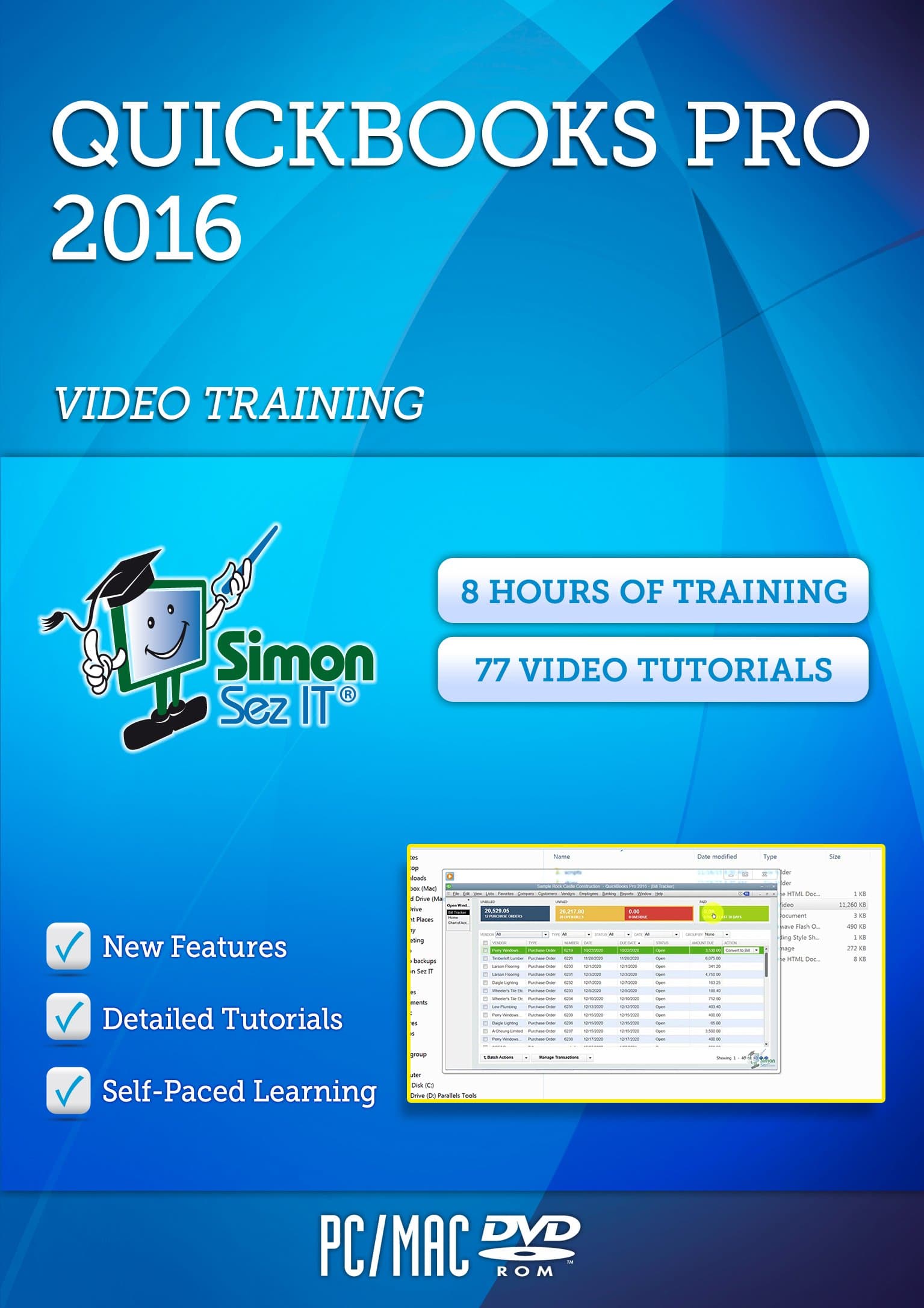 Learn QuickBooks® Pro 2016 Training Video Tutorials: Manage Small Business Finances