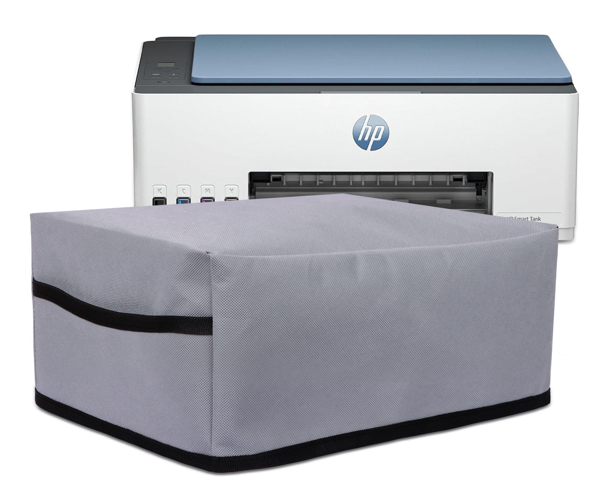 Nylon Dust Proof Printer Cover for HP Smart Tank All-in-One 580 / 581 / 585 (Grey)