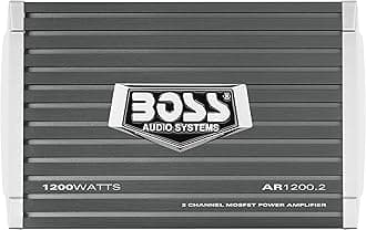 BOSS Audio AR1200.2 Armor Series Full-Range Class AB Amp (2 Channels, 1,200 Watts)