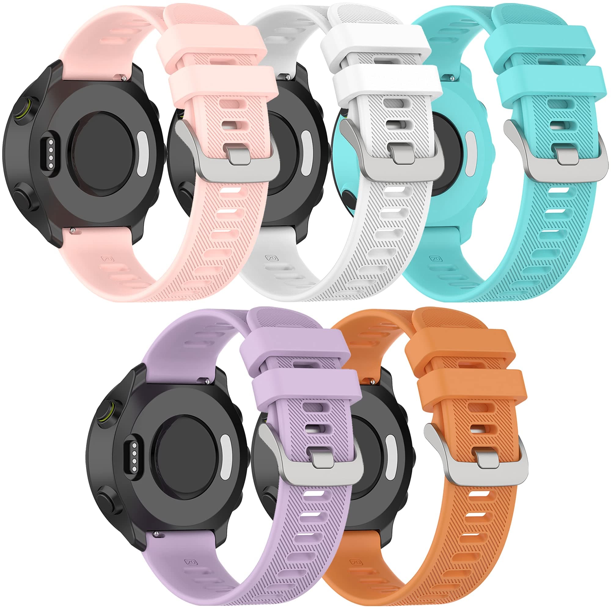 Band for Garmin Forerunner 55, Quick Release Band Replacement for Garmin Forerunner 158 / Forerunner 55 (No Tracker, Replacement Bands Only)