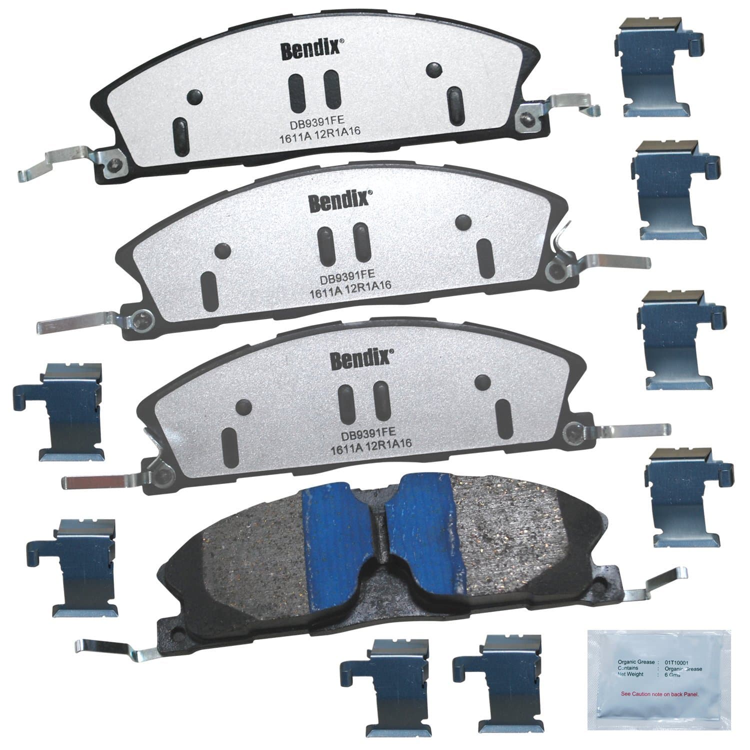 Bendix Fleet Metlok PBD1611A Brake Pads