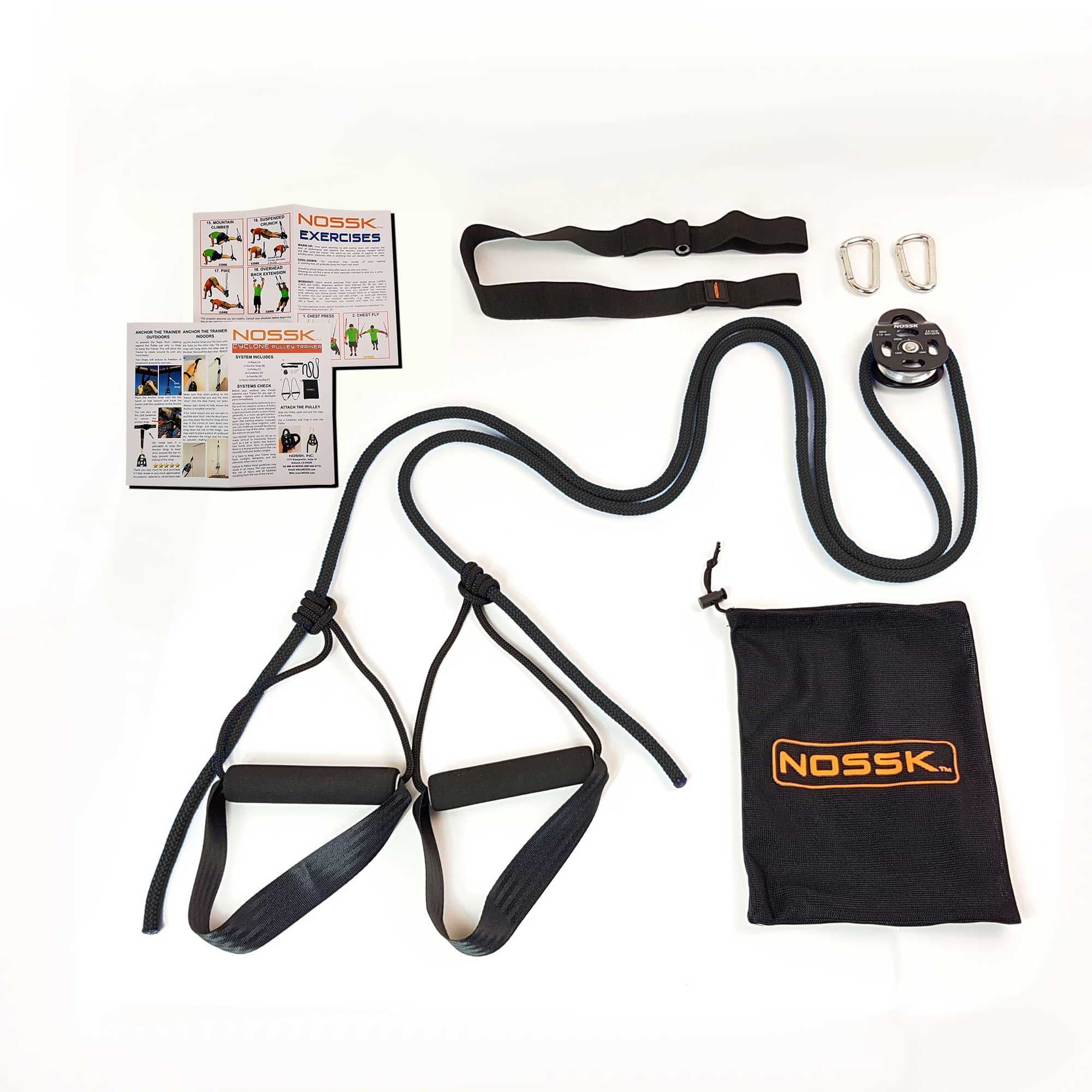 Cyclone Pulley Bodyweight Trainer (Black)