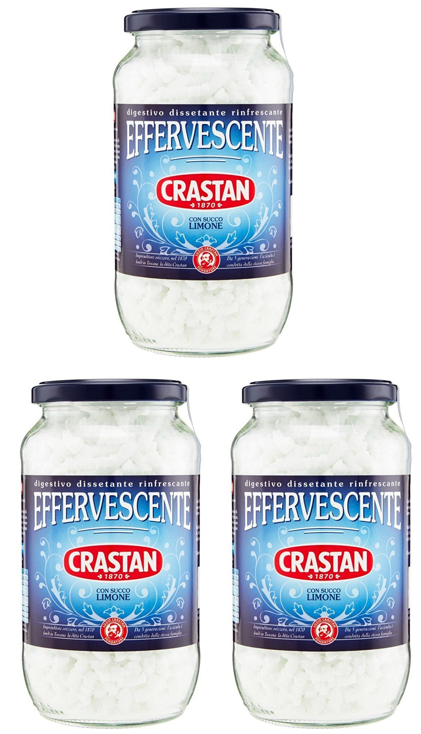 Crastan - Effervescente Limone (3 - 250 g Jars) by Crastan