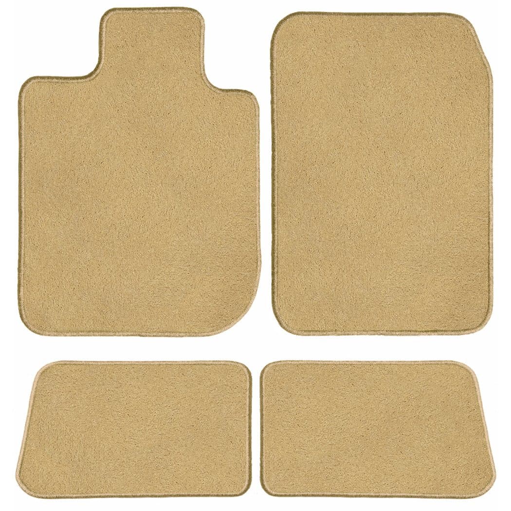 GG Bailey D3777A-S1A-BGE Two Row Set Custom Fit Floor Mats For Select Buick Lucerne Models - Nylon Fiber (Beige)