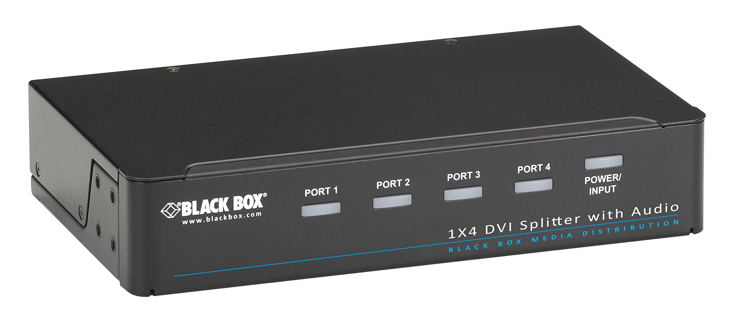 Black Box 1 x 4 DVI-D Splitter with Audio and HDCP