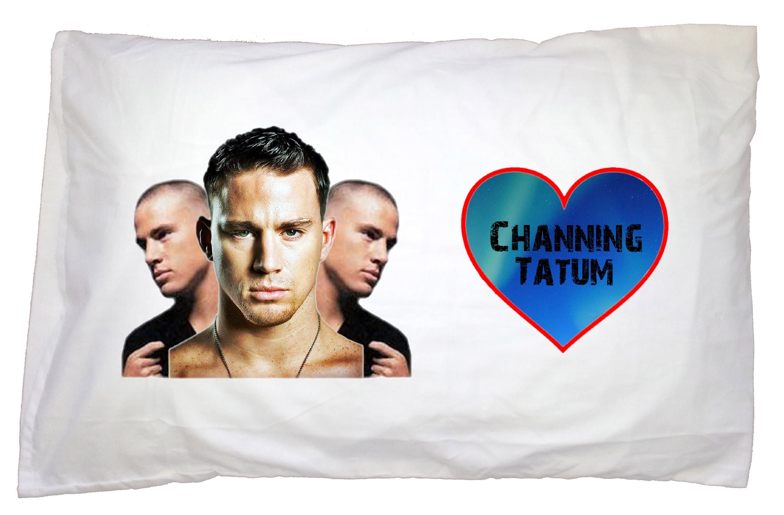New Wave Pillowcase (Channing Tatum) colour White