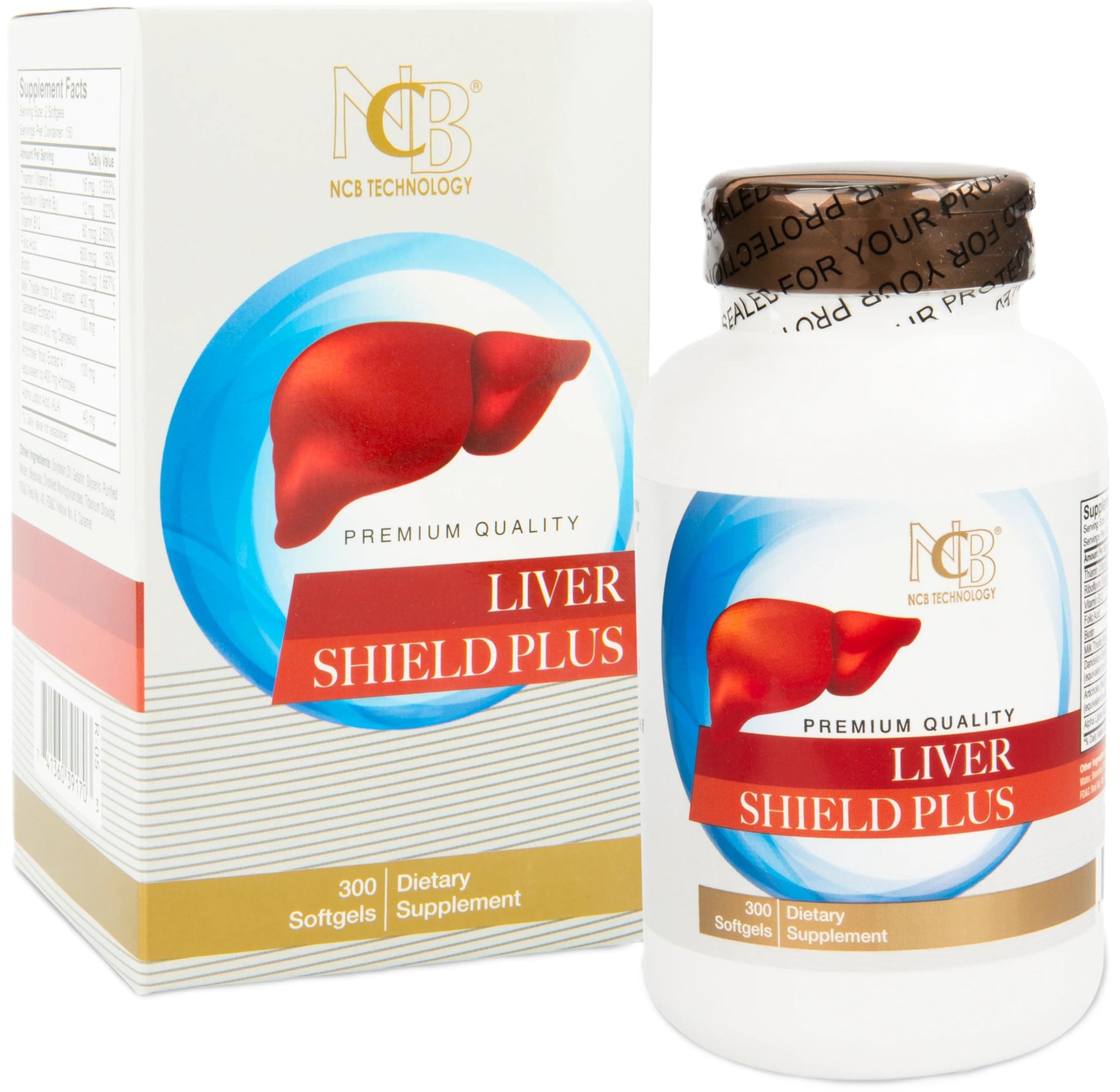 NuHealth Liver Shield Plus 300 Softgels