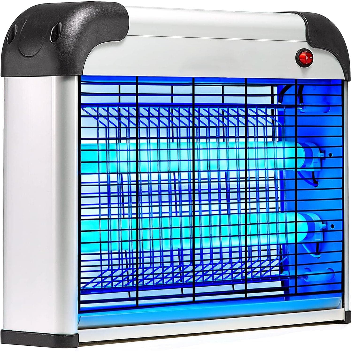 Bug Zapper, Powerful 20W Electronic Insect Killer, Insect Damper Indoor, Fly Zapper Bug Lamp Light for Home, Restaurant, Office, Lightweight, Clean Easily, Removable Washable Tray