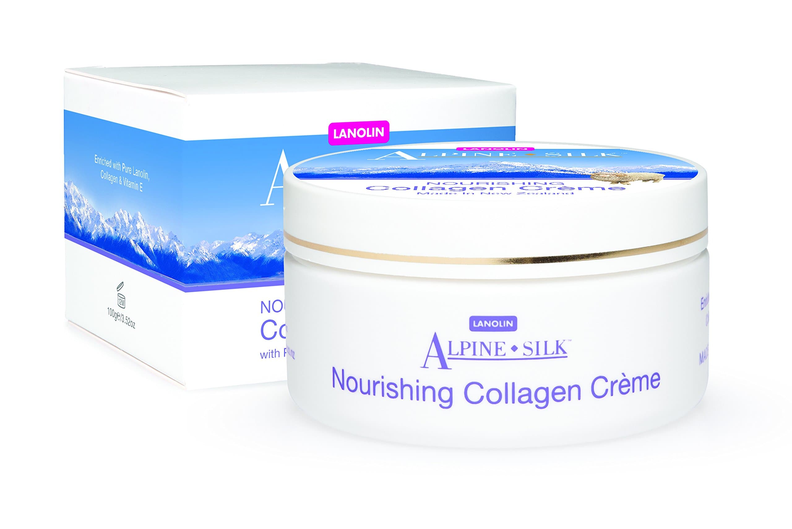 Lanolin Collagen Cream (100 gr/3.52 oz)