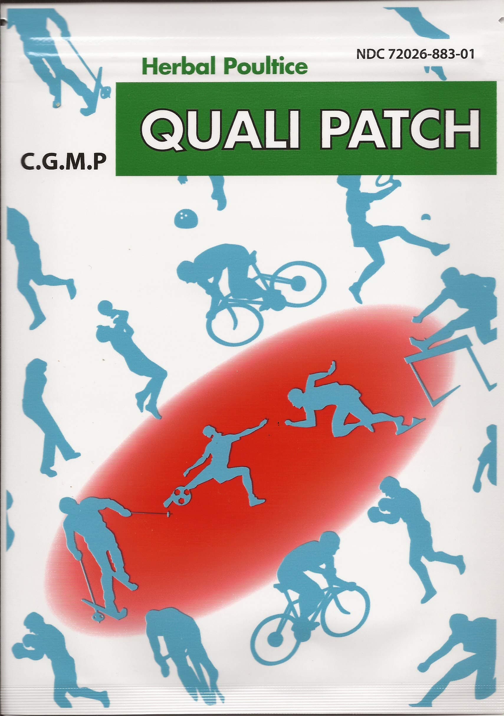 Quali Patch - Quali Herbal Poultice Pain Relief Patch - 5 Pack - 3 sheets per pack