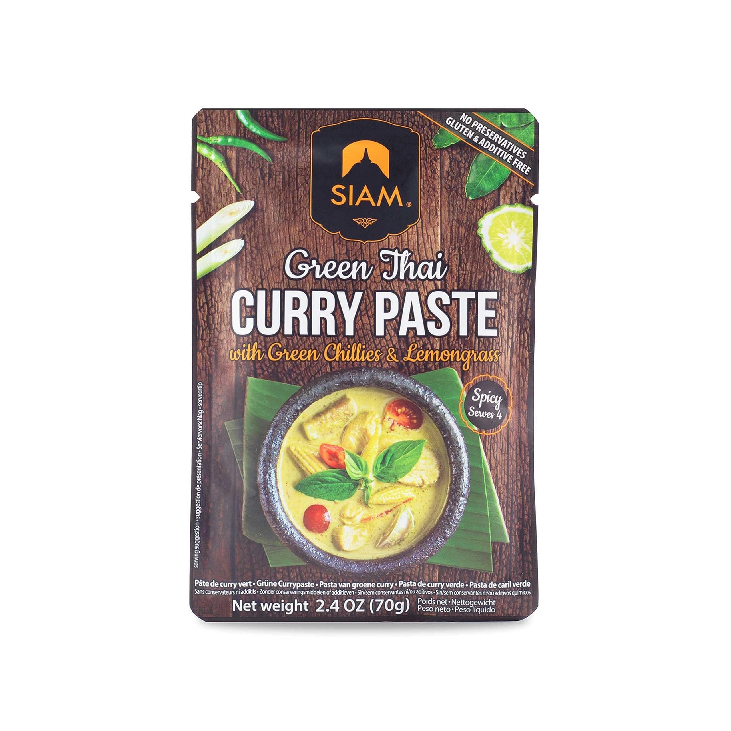 DE SIAM Green Curry Paste, 70g