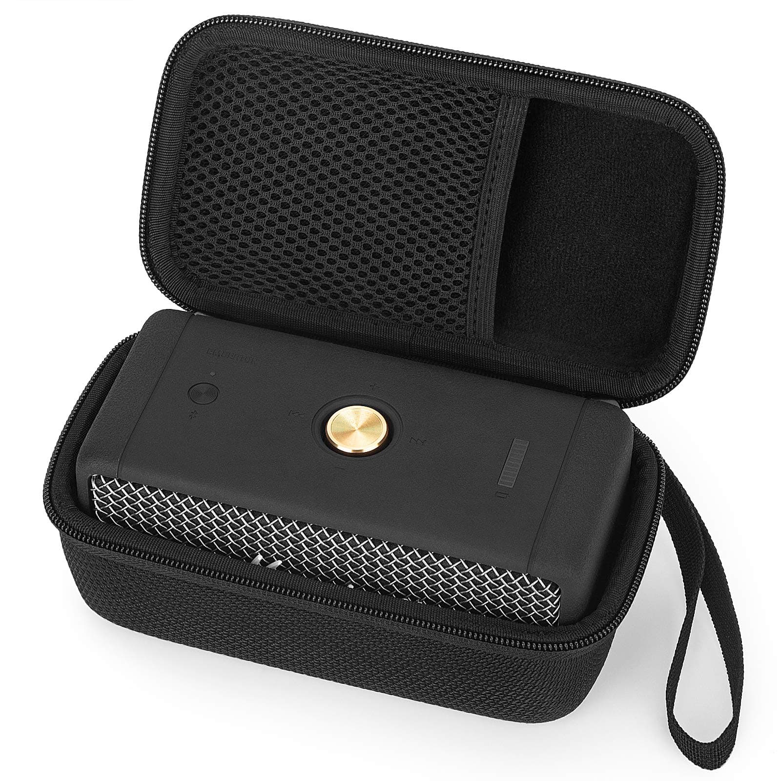 Hard Case for Marshall Emberton Bluetooth Speaker, Hard Organizer Portable Carry Cover Storage Bag (Emberton Black)