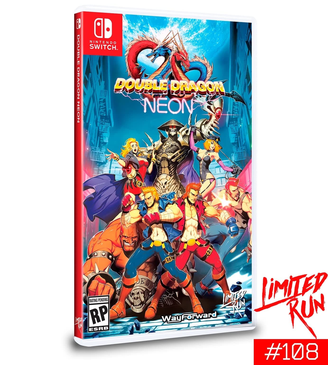 Limited Run 108: Double Dragon Neon Nintendo Switch
