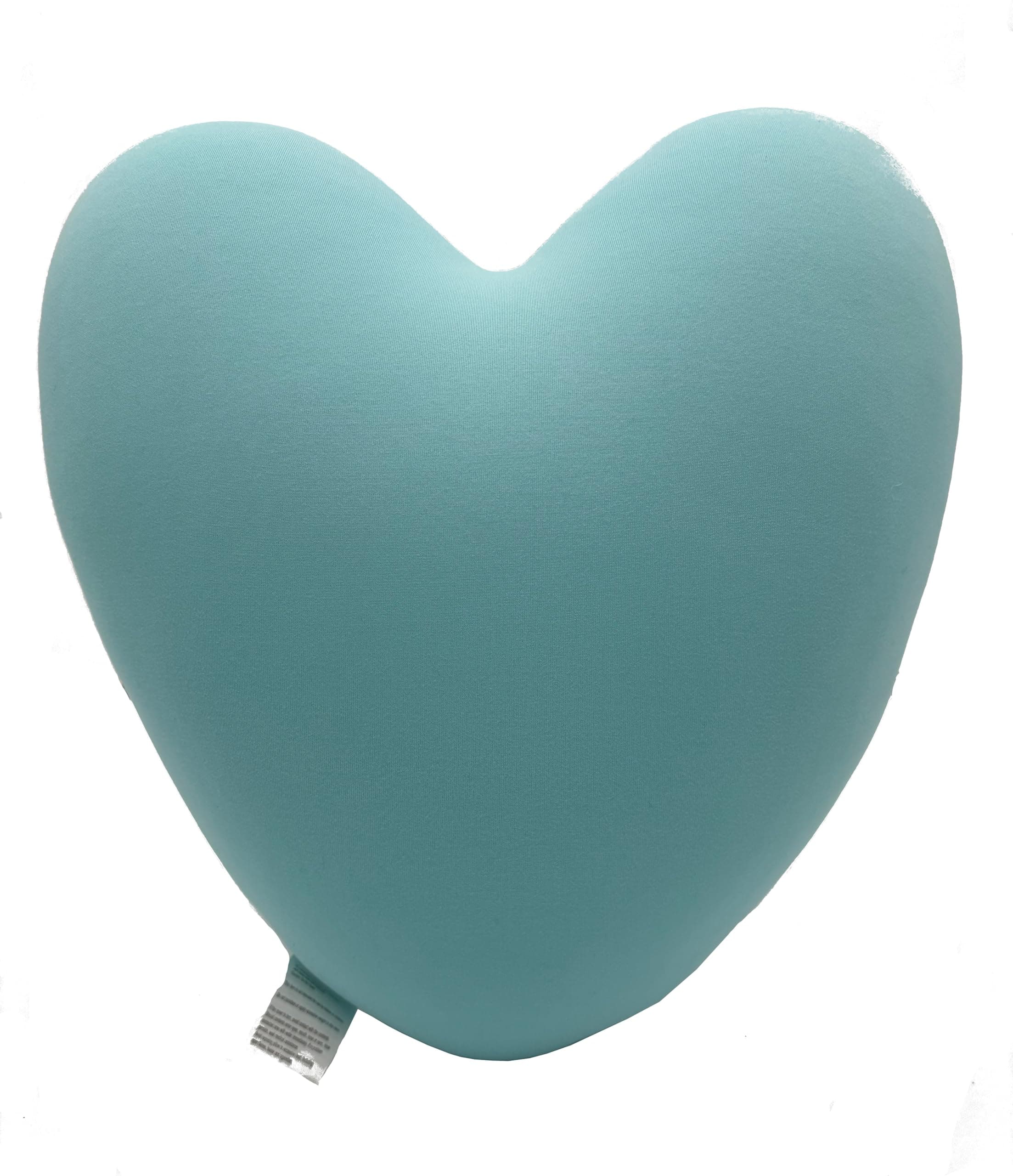 Heart Shaped Microbead Decorative Throw Pillow Super Soft Cover and Delightfully Squishy 14" x 13"