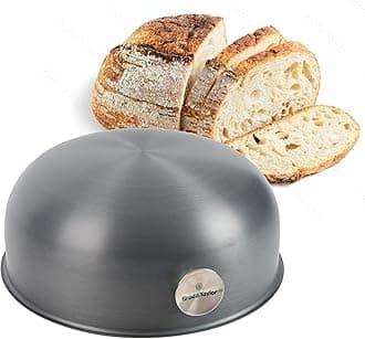 Ultralight Baking Shell for Sourdough Bread (Boule) – No Preheating Needed for Crispy Crust and Even Baking