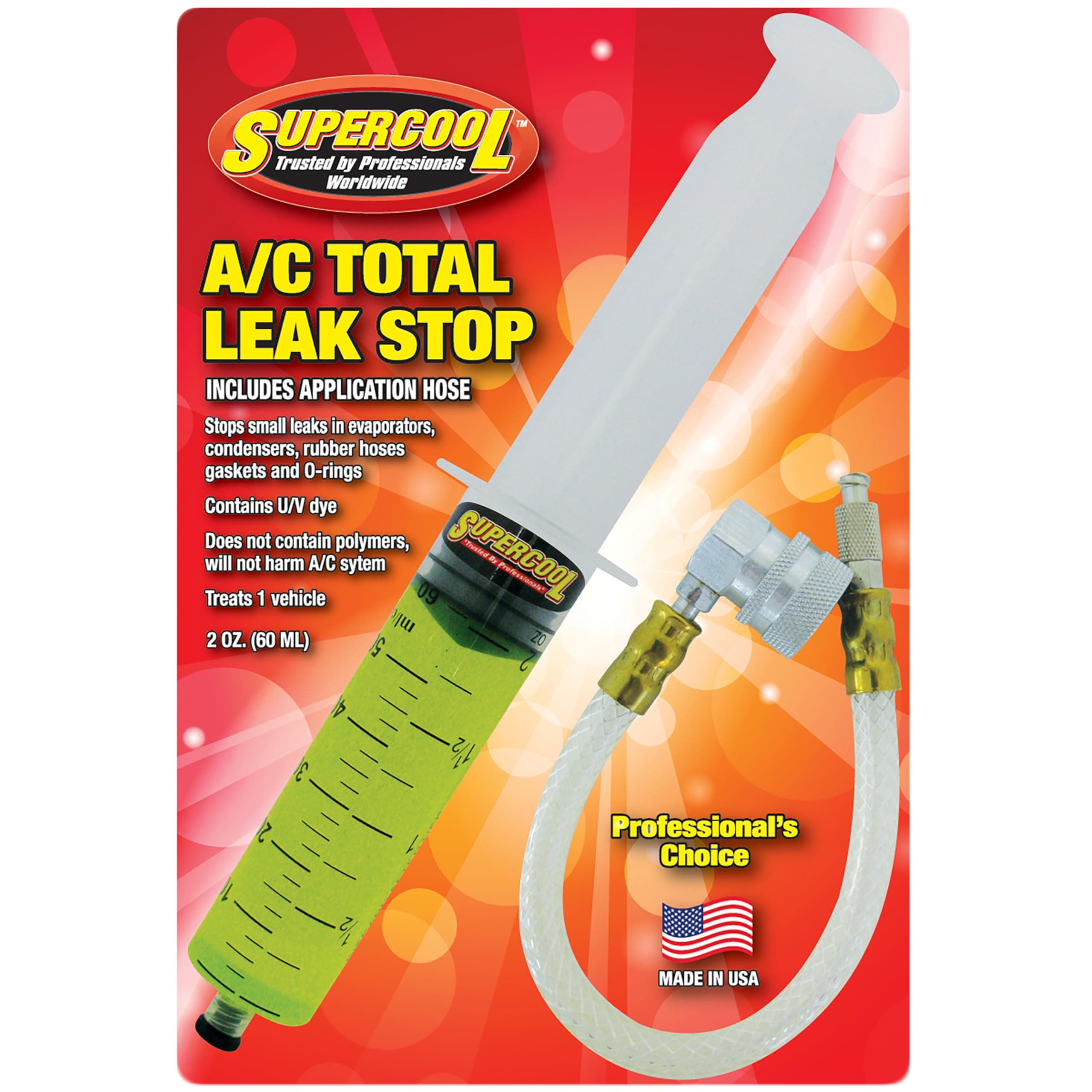 27200 Total Leak Stop Syringe, 2 oz (Includes Quick Connect Installation Hose)