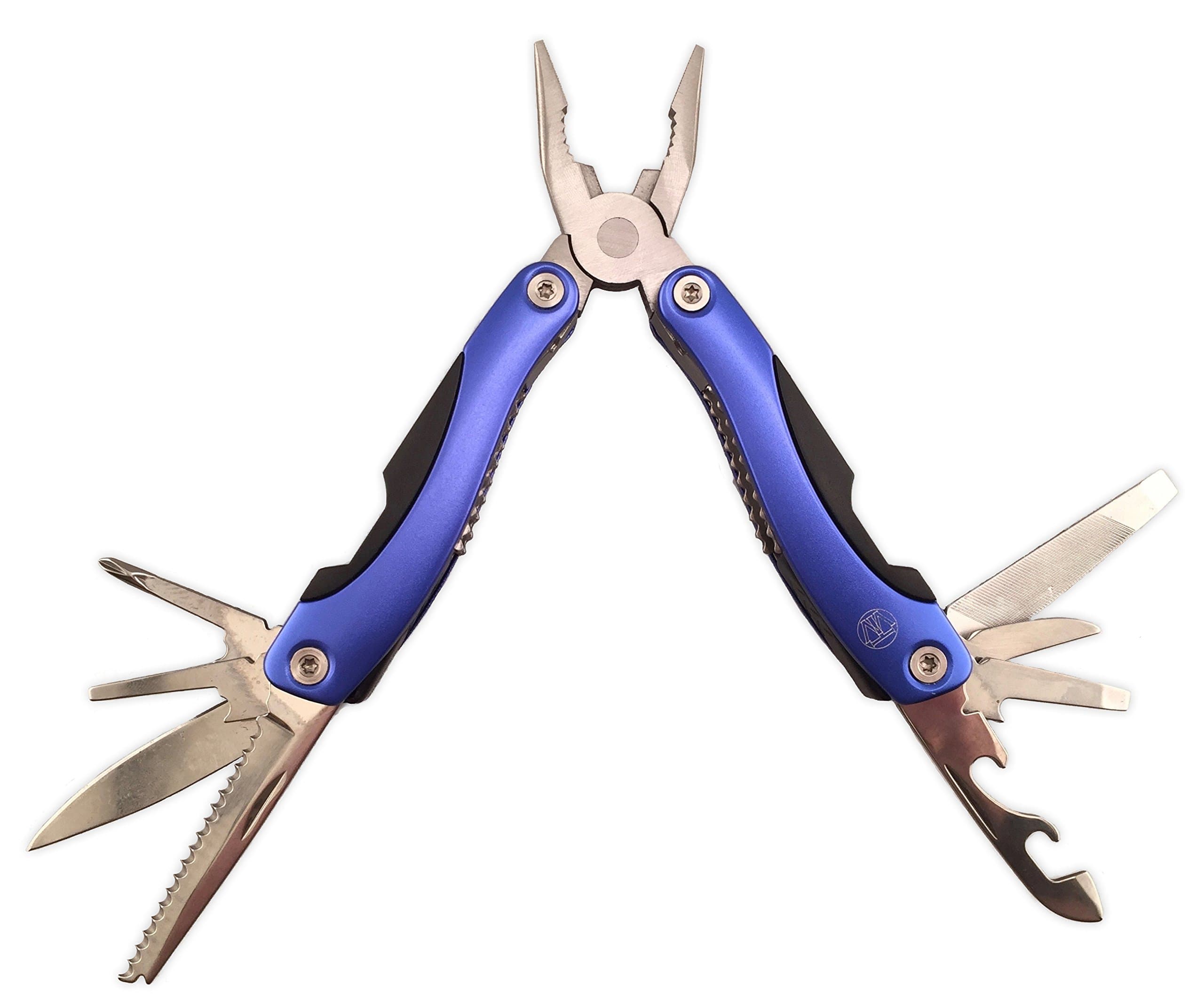 TW Designs Multi-tool with Sheath, Knife, Screwdriver, Pliers, Saw, Holster Miltitool and so much more!