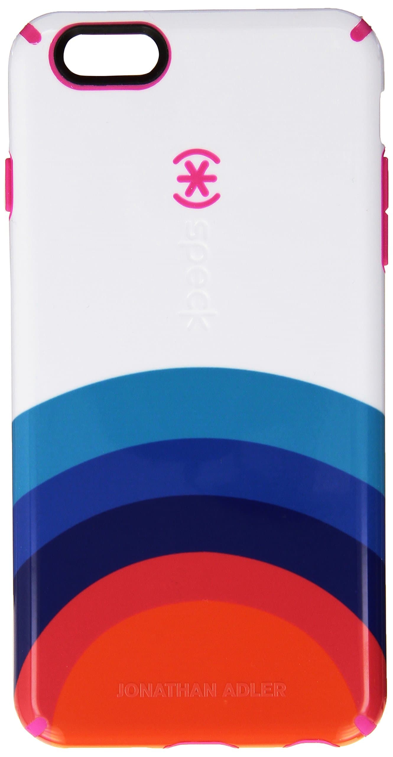 Products CandyShell Inked Jonathan Adler Cell Phone Case for iPhone 6 Plus/6S Plus, Sunrise/Lipstick Glossy