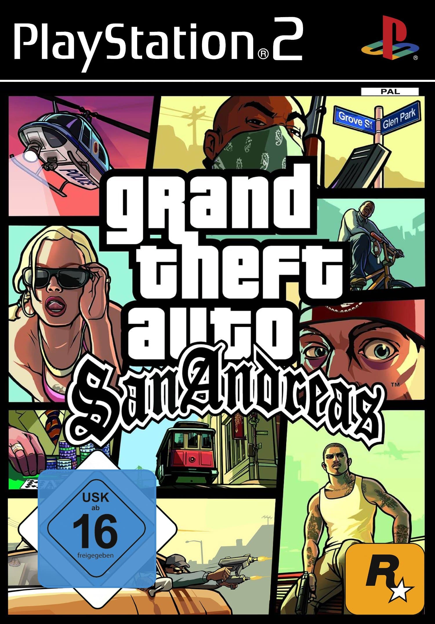 GTA: SAN ANDREAS - PS2 ACTION