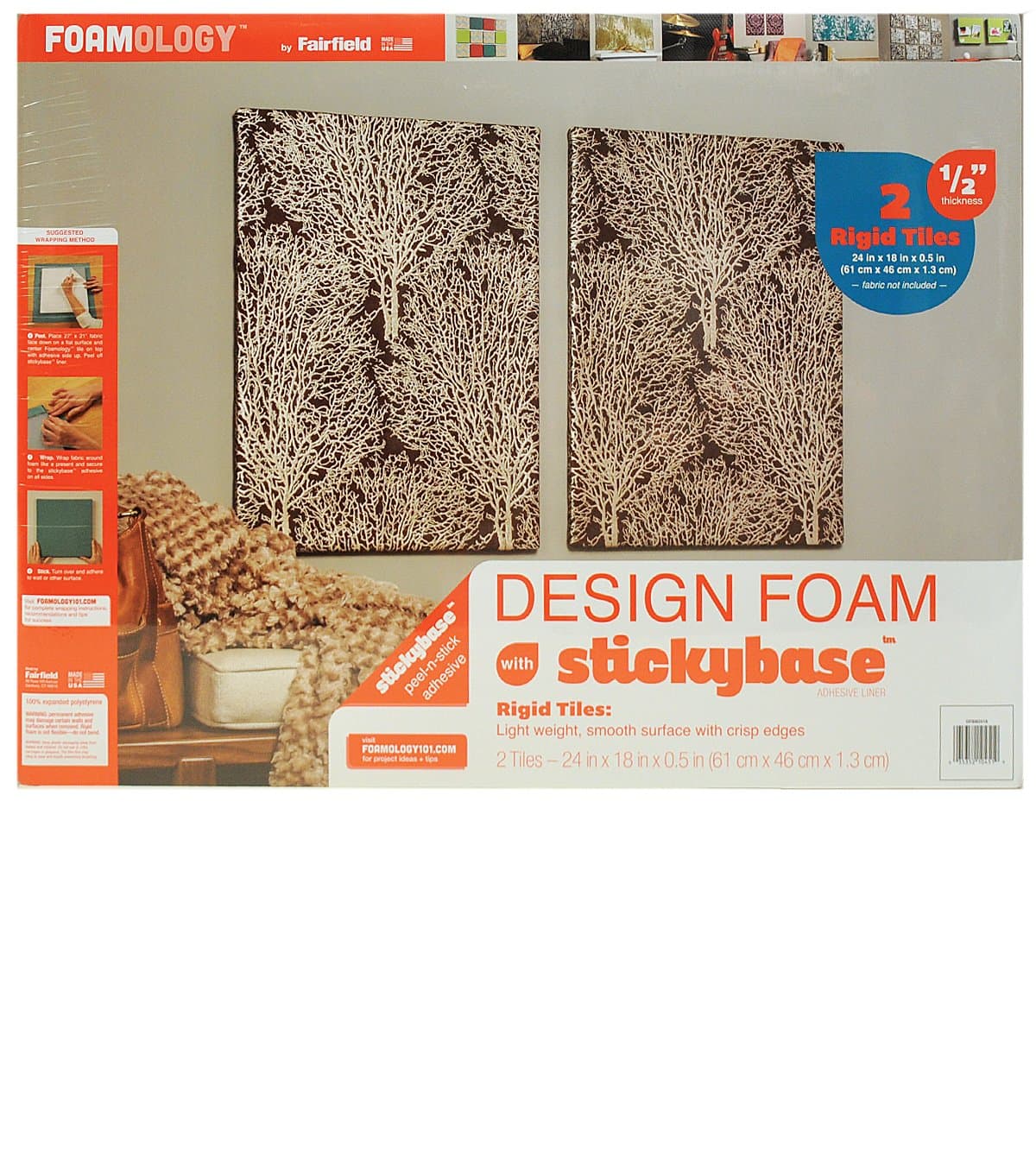 Foamology A-BM2418 Design Foam, White