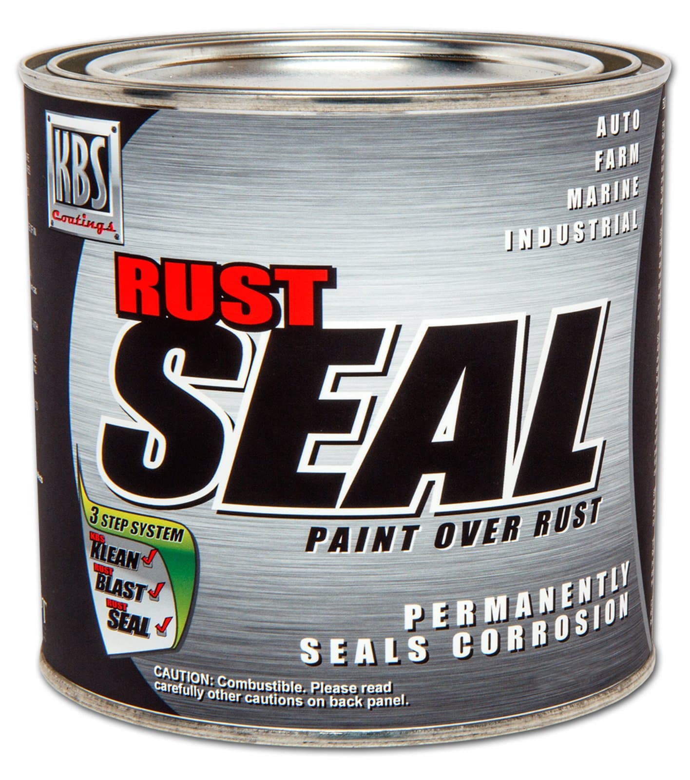 KBS Coatings 4203 Silver RustSeal - 8 fl. oz.