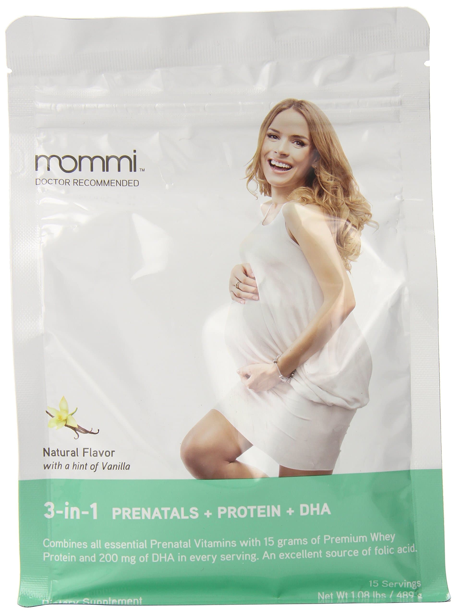 Mommi Protein Powder, Vanilla, 1.08 Pound