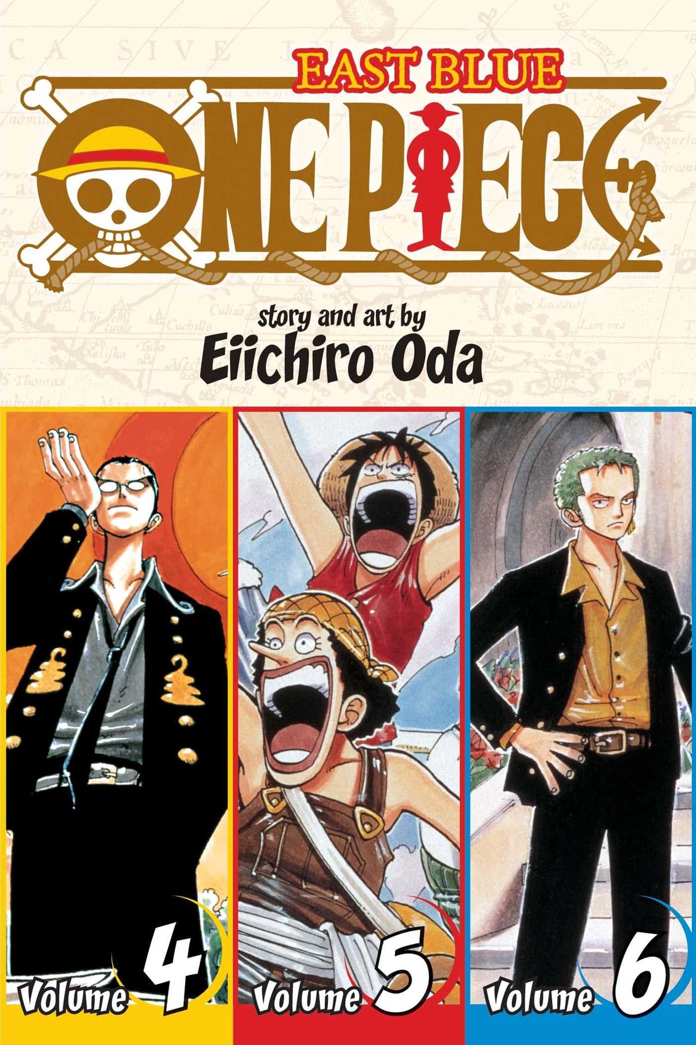 One Piece (Omnibus Edition), Vol. 2: Includes vols. 4, 5 & 6: Volume 2