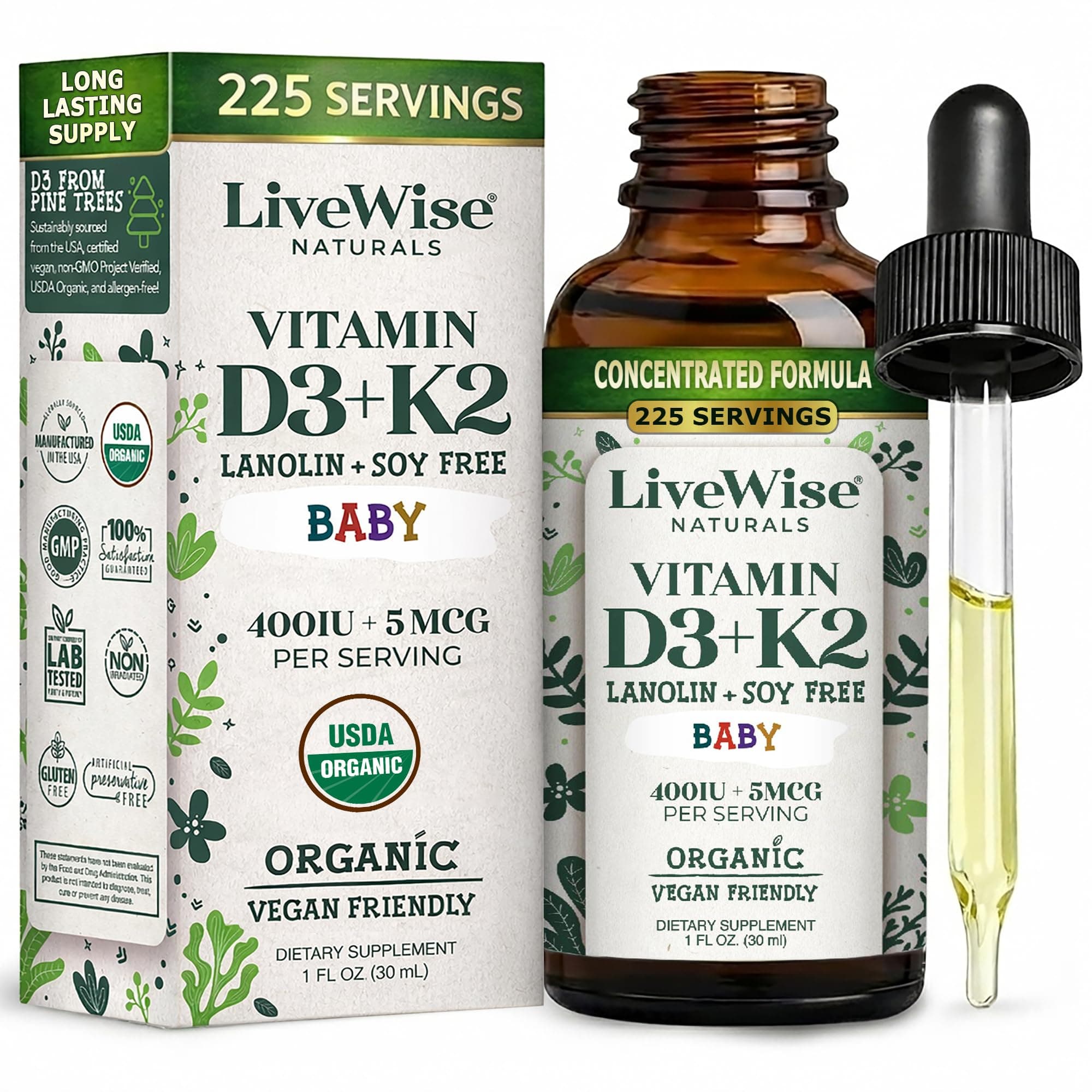Baby Vitamin D3-K2