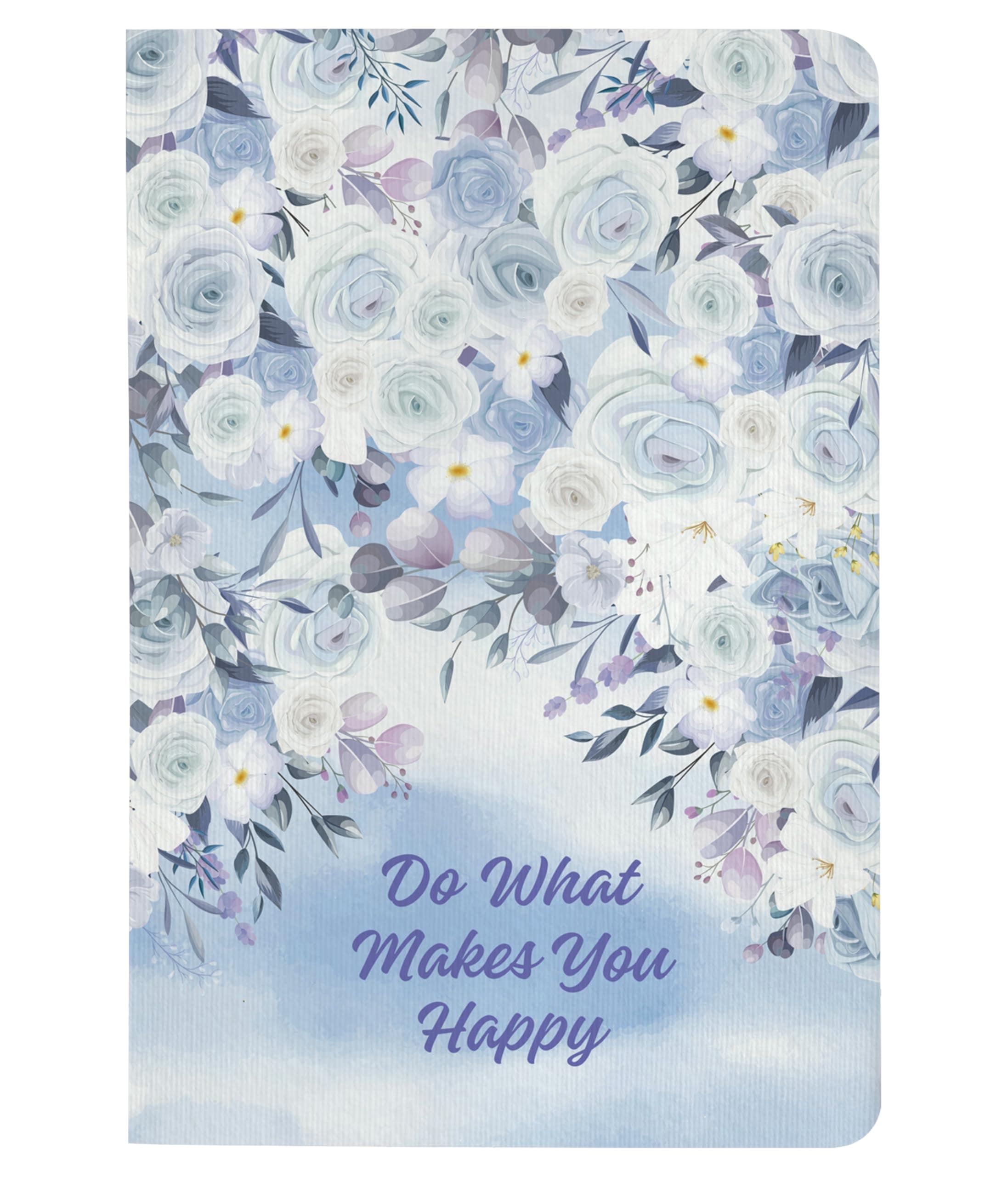 100 GSM A5 Dot Grid Journal Diary: 160 Pages (Do What Makes You Happy)