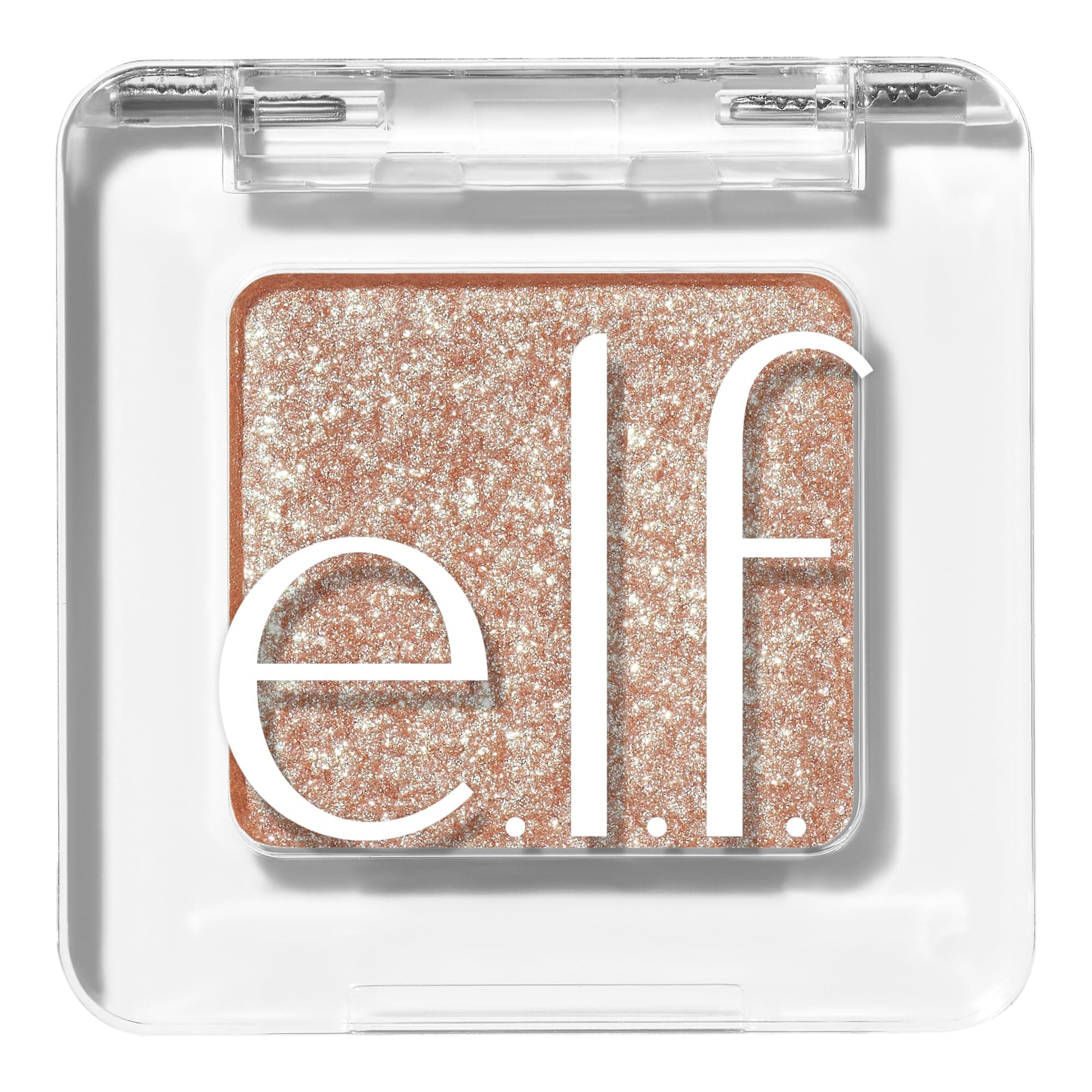 e.l.f. Fine As Fleck Glitter Eyeshadow, Long-Lasting Sheer Eye Makeup With A Shimmer Finish, Smooth Formula, Vegan & Cruelty-Free, Champagne Showers