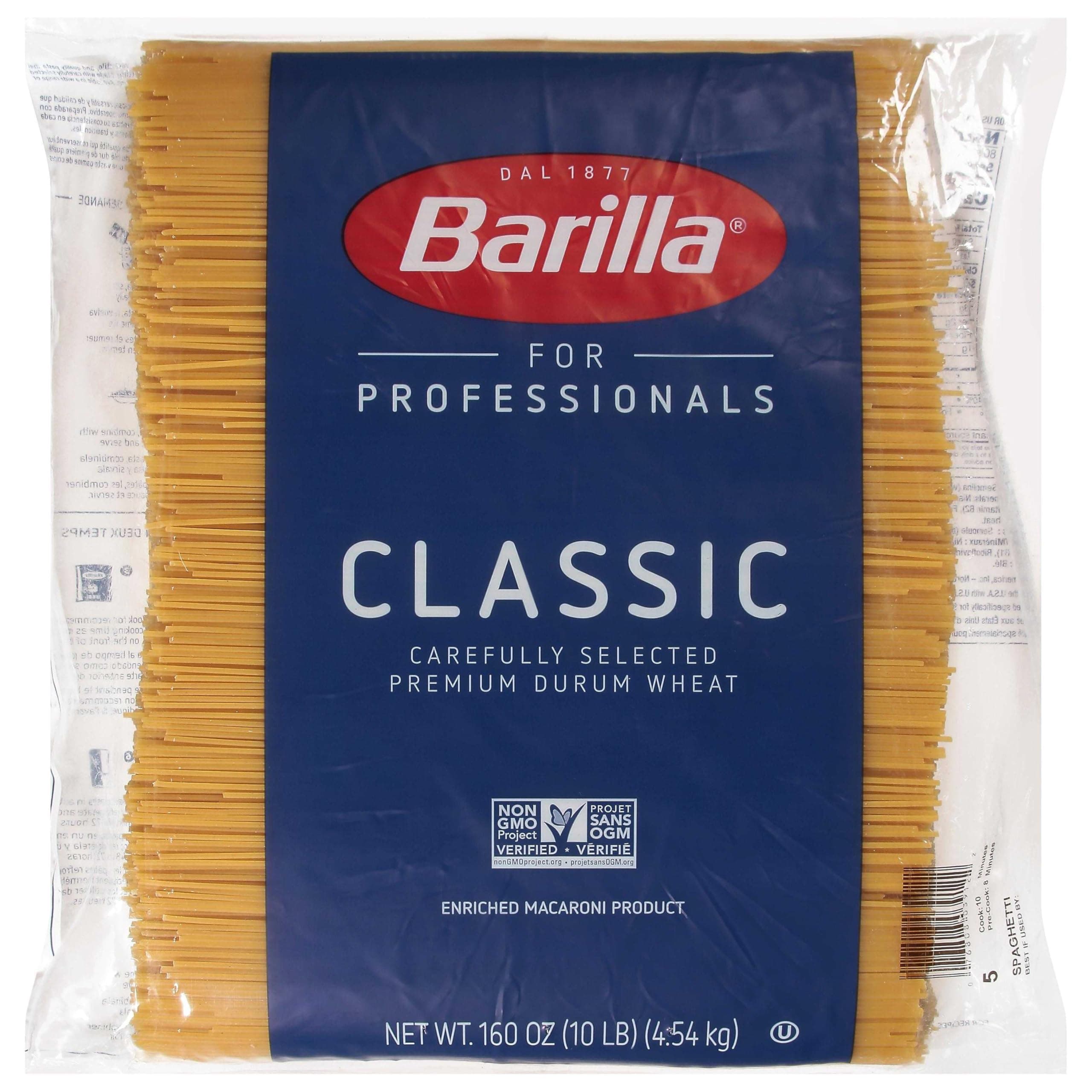 Barilla Spaghetti Pasta, 160 Ounce (1000354005)