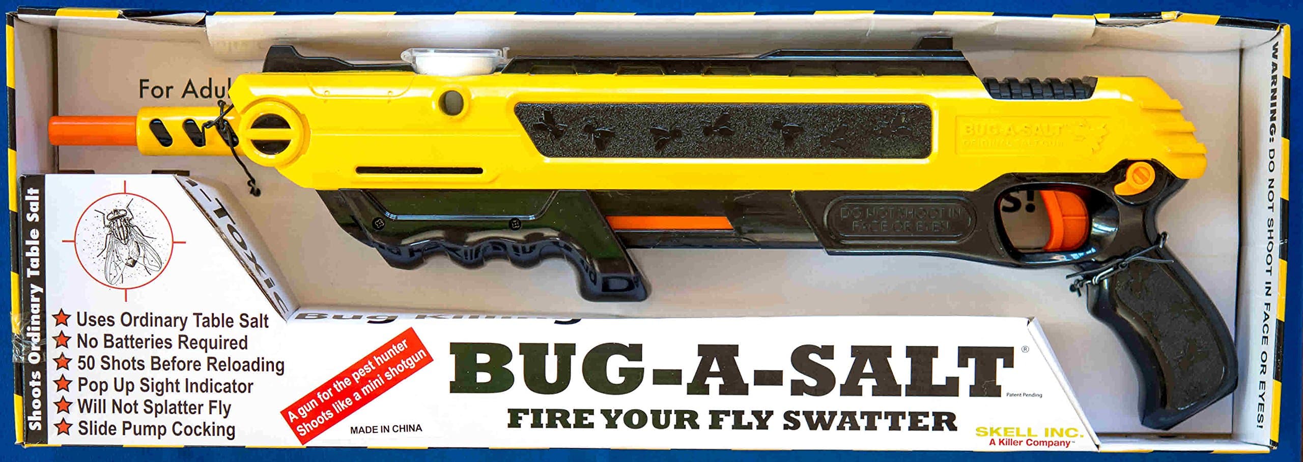 BUG-A-SALT Fire Your Fly Swatter: The Original Salt Gun-2 Pack