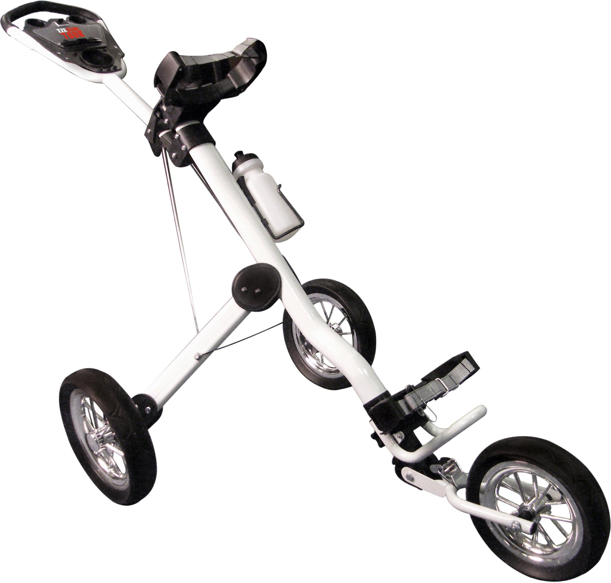 Longridge EZE Glide Golf Push Tour Trolley - White